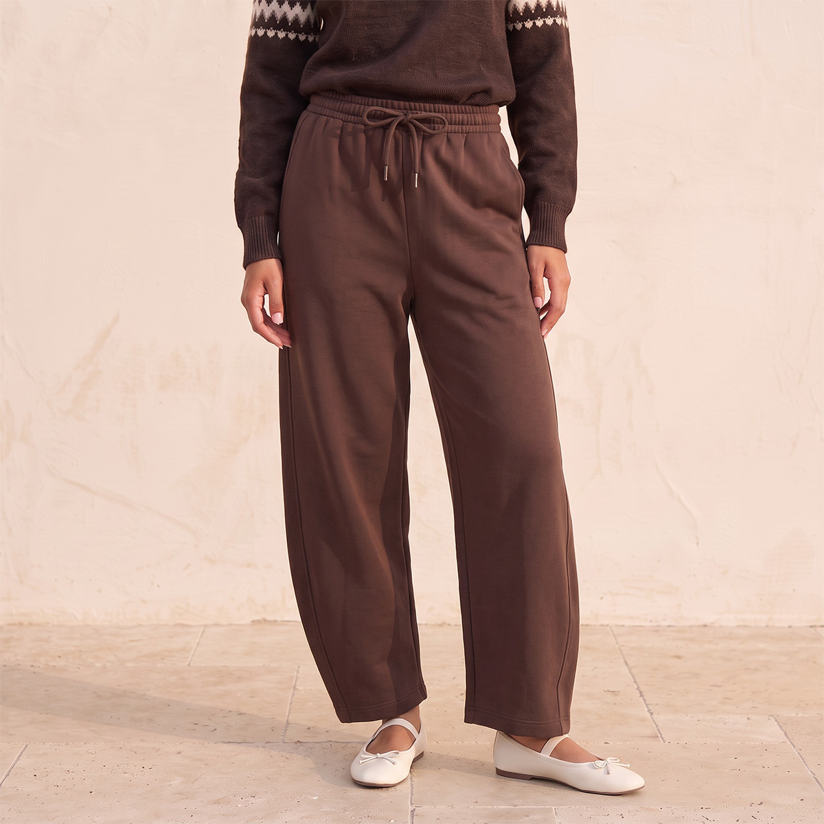 Splash Youth Barrel Fit Track Pants-women-clothing-bottoms-joggers-image-1