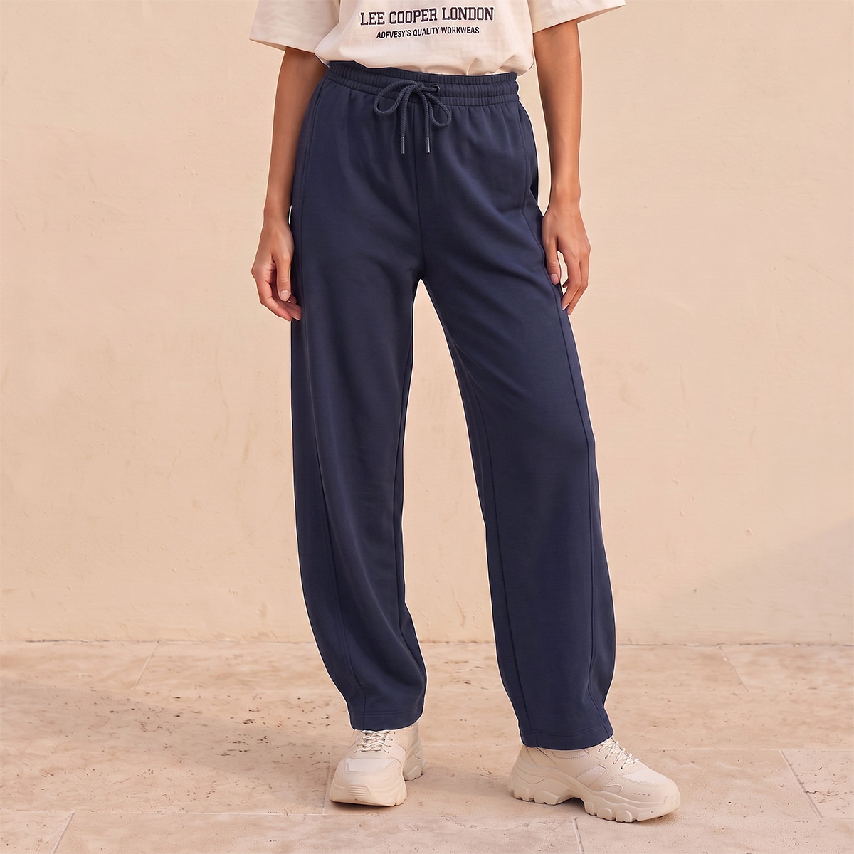 Splash Youth Barrel Fit Track Pants-women-clothing-bottoms-joggers-image-1