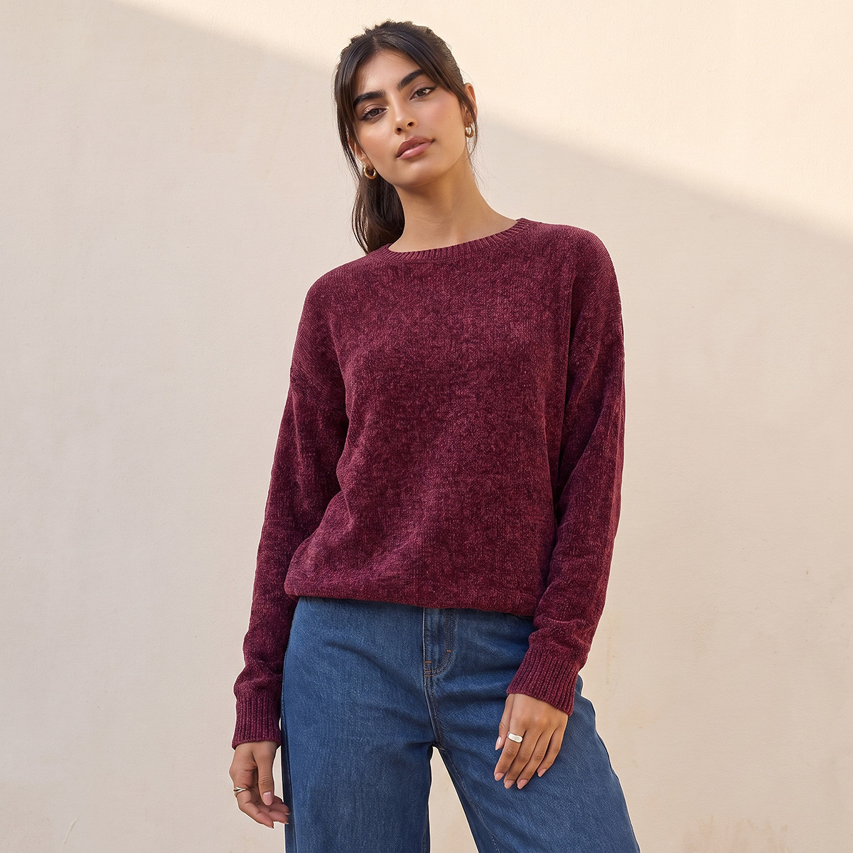 Splash Youth Chenille Sweater-women-winterwear-cardigansandjumpers-jumpers-image-2