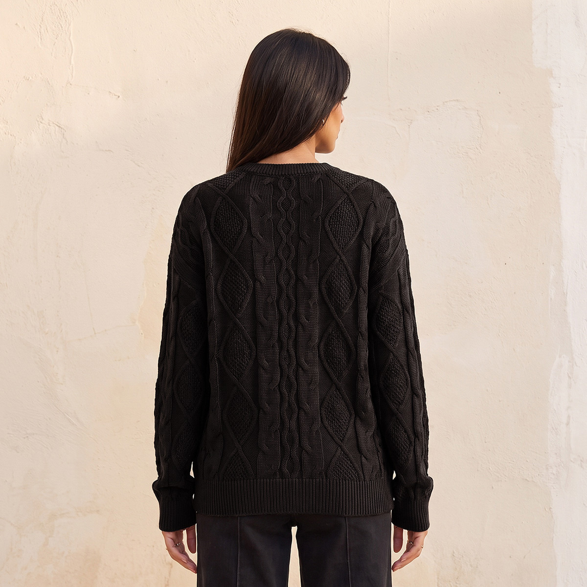 Splash Youth Cable Knit Sweater-women-winterwear-cardigansandjumpers-jumpers-image-5
