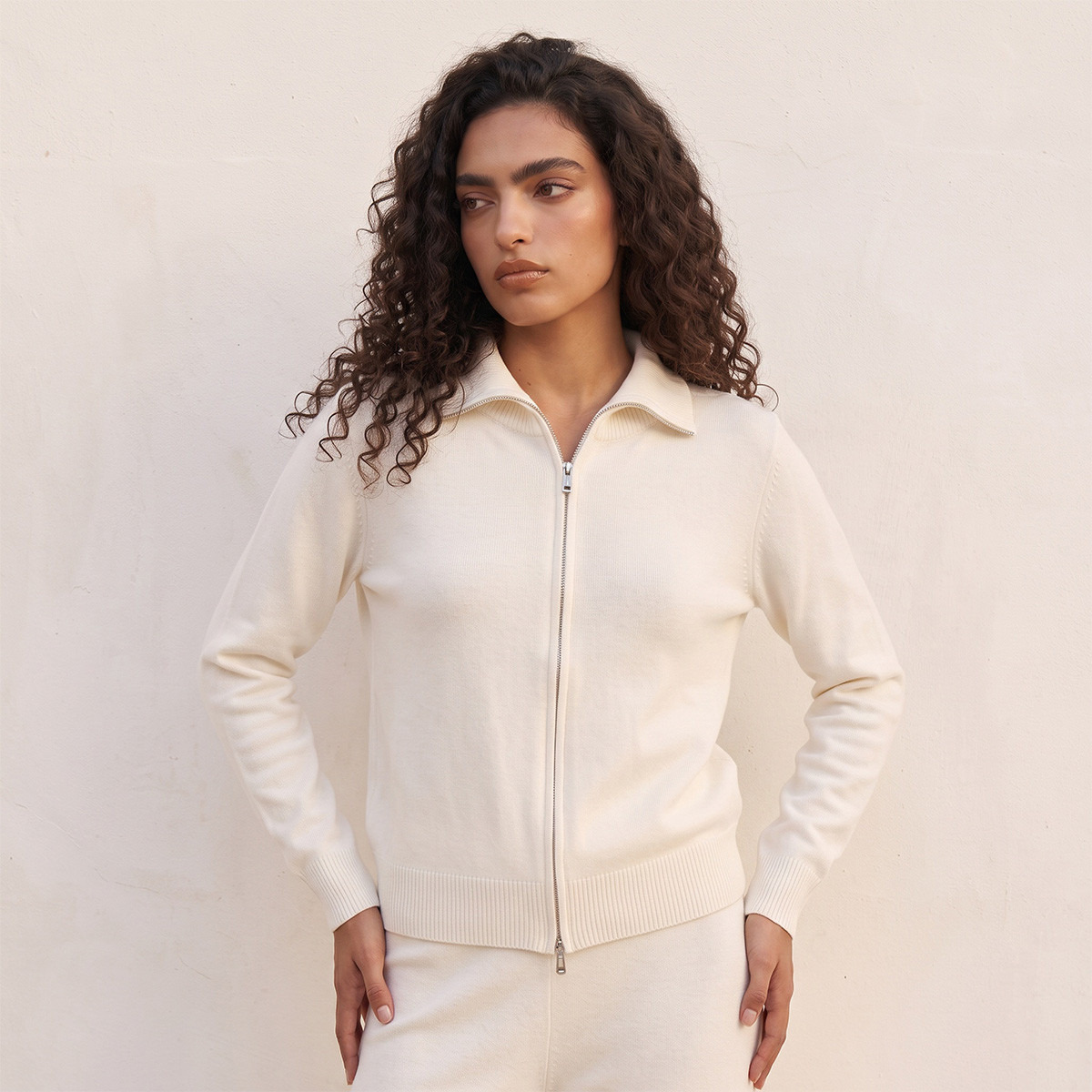 Splash Youth Textured Collared Cardigan-women-winterwear-cardigansandjumpers-cardigans-image-6