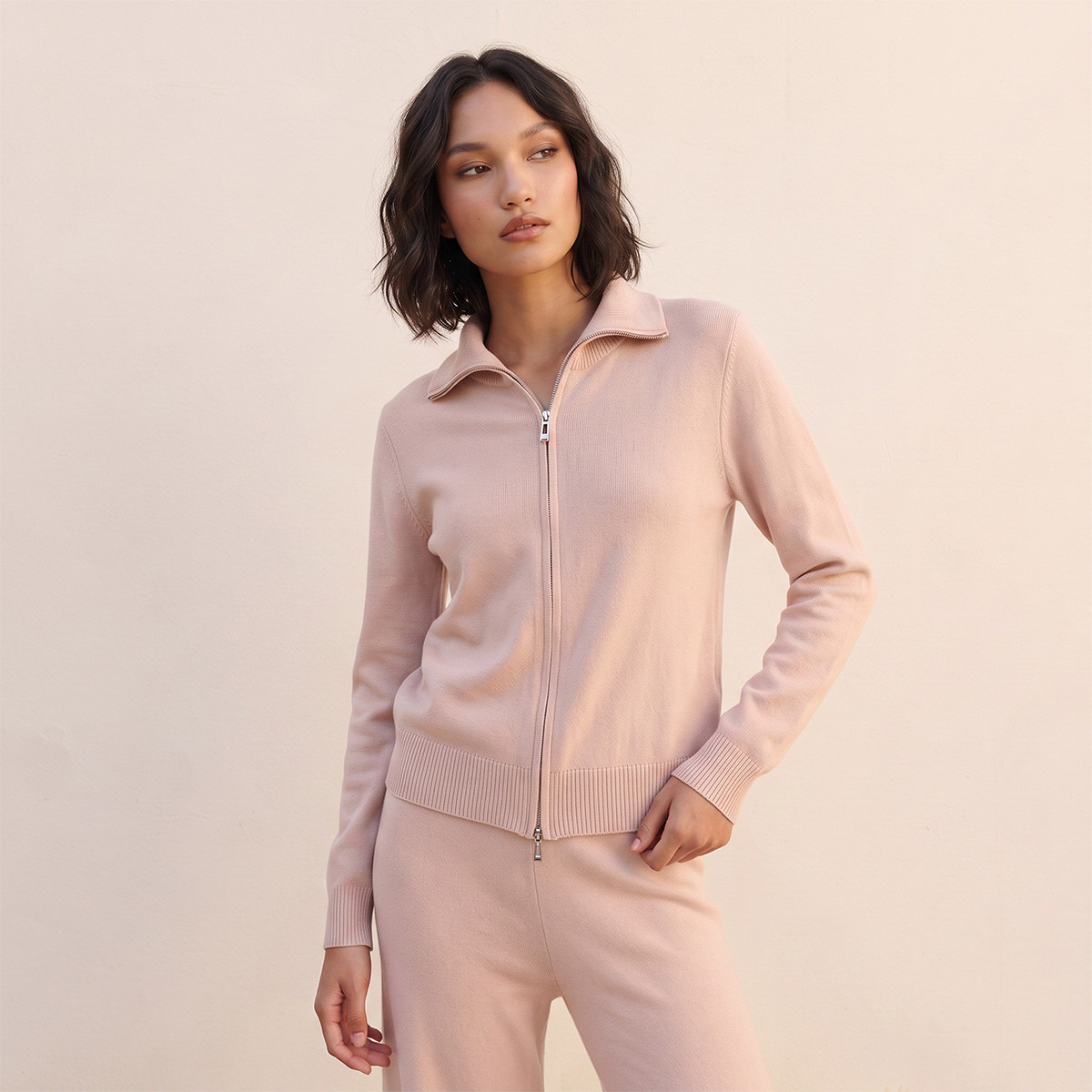 Splash Youth Textured Collared Cardigan-women-winterwear-cardigansandjumpers-cardigans-image-1
