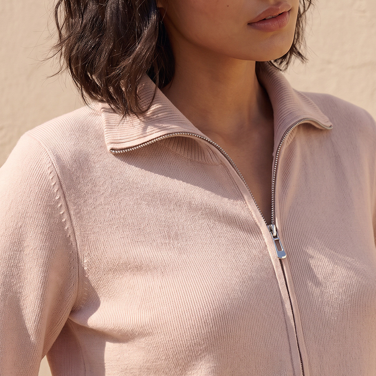 Splash Youth Textured Collared Cardigan-women-winterwear-cardigansandjumpers-cardigans-image-7