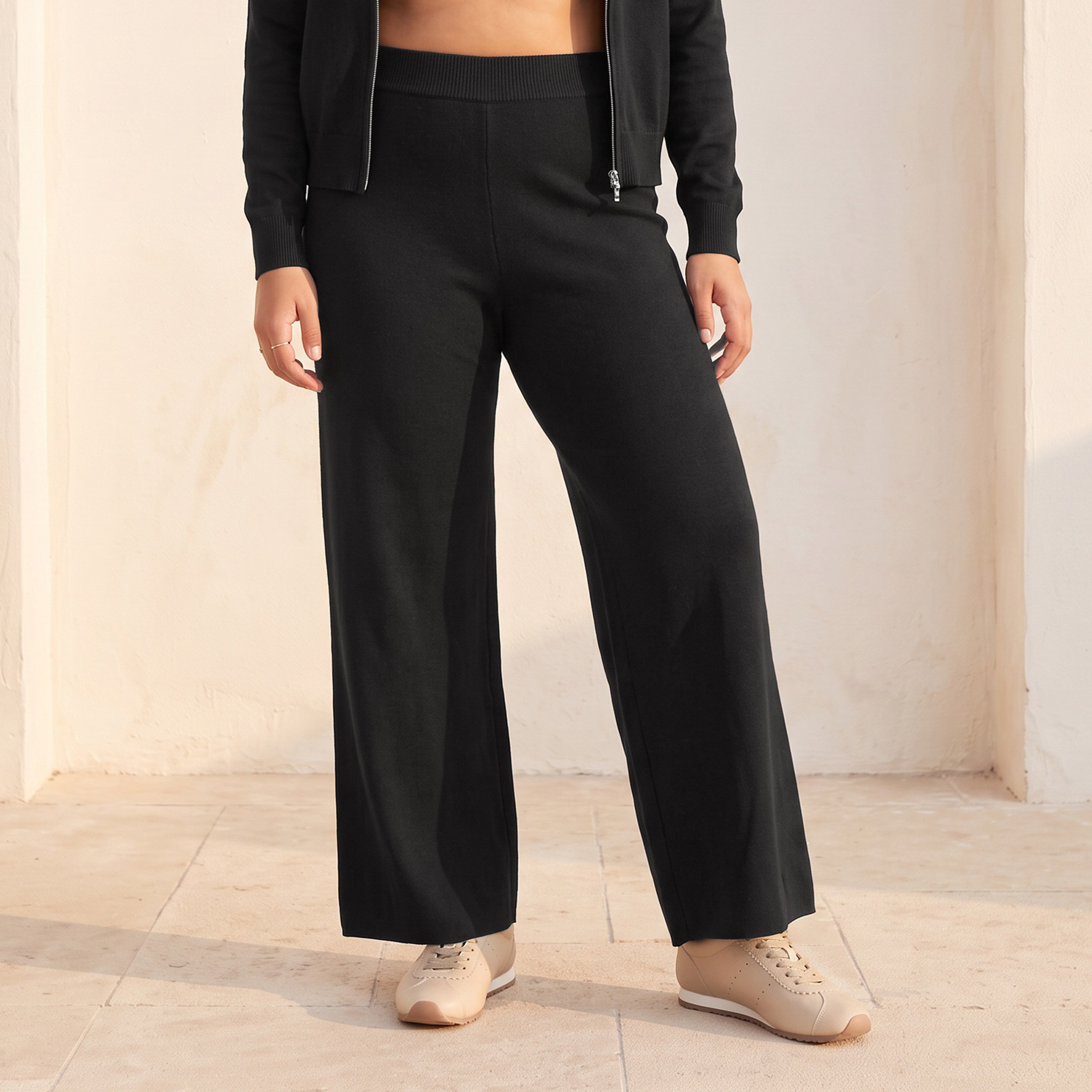 Splash Youth Elasticated Waist Trousers-women-clothing-trousers-image-2