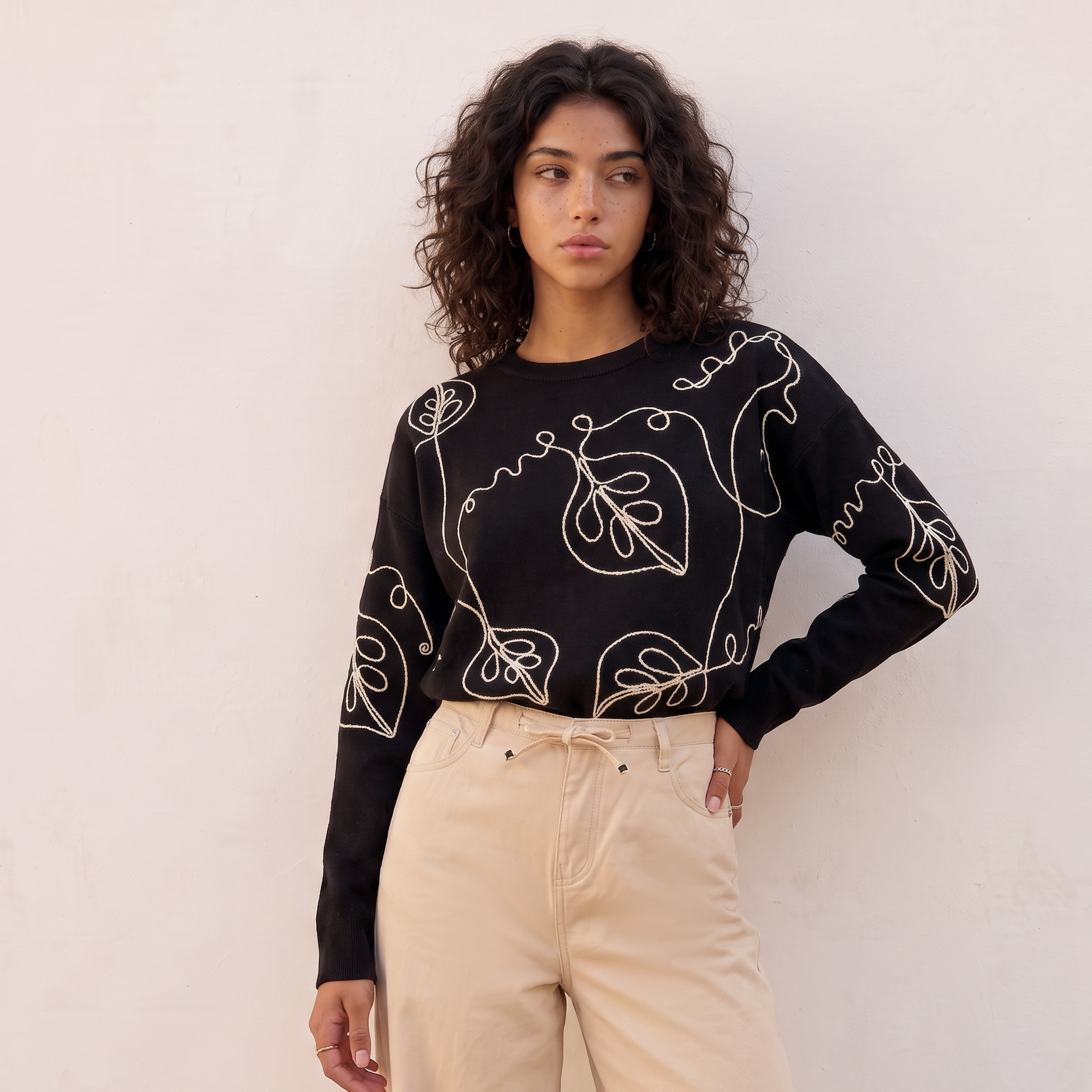 Splash Youth Embroidered Sweater-women-plussize-tops-cardigansandsweaters-image-3