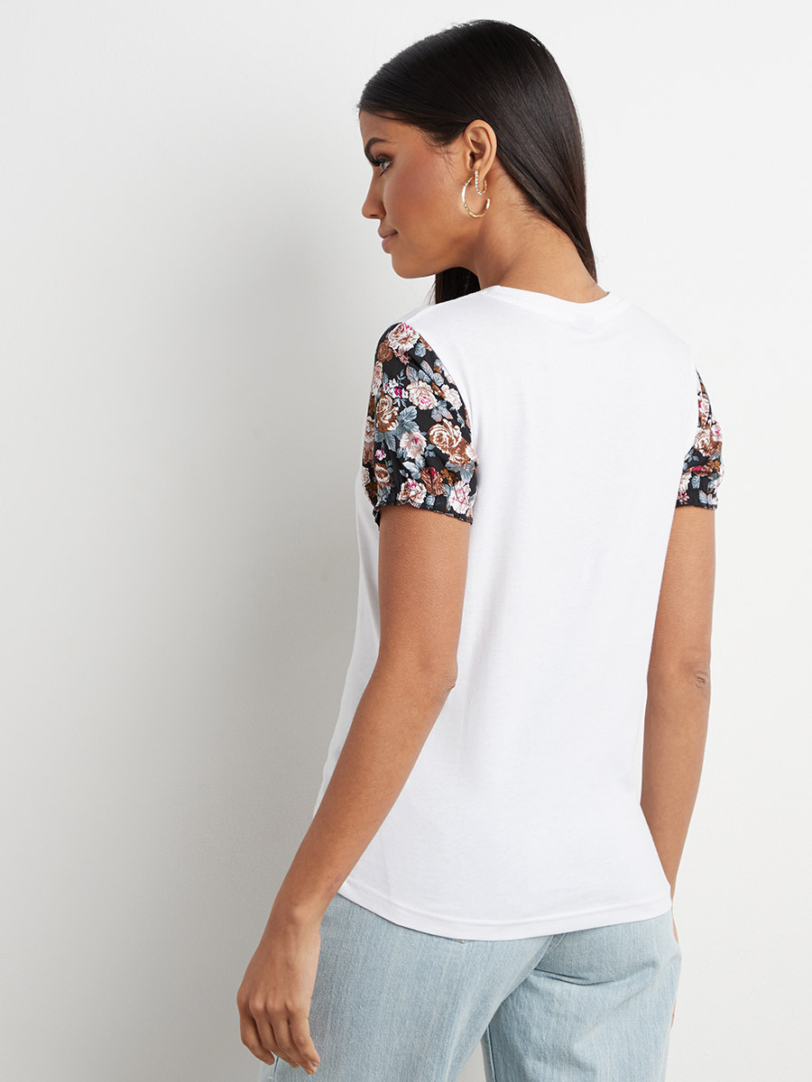 تيشيرت مطبوع بقصة واسعة-women-clothing-tshirts-image-4