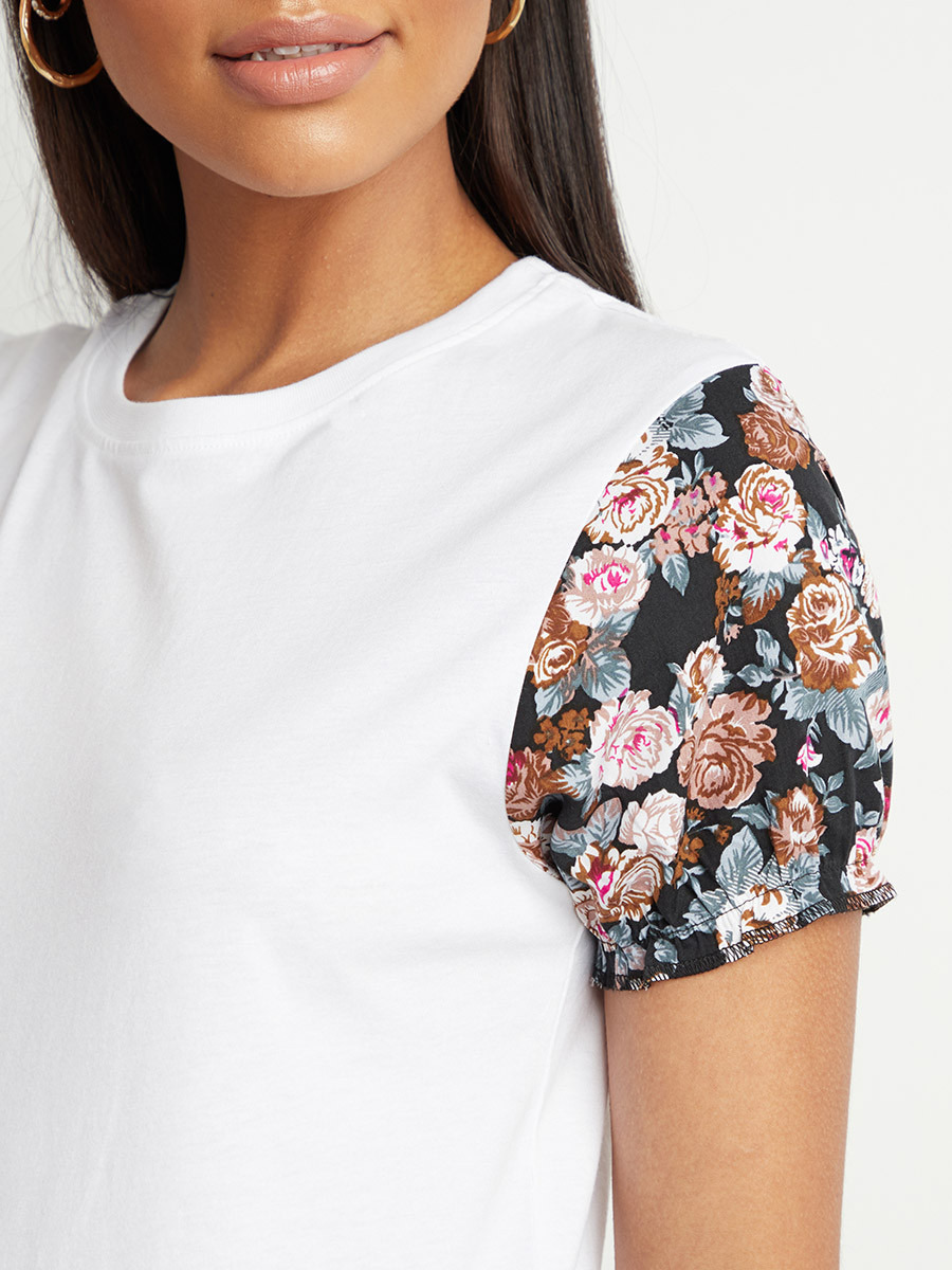 تيشيرت مطبوع بقصة واسعة-women-clothing-tshirts-image-6