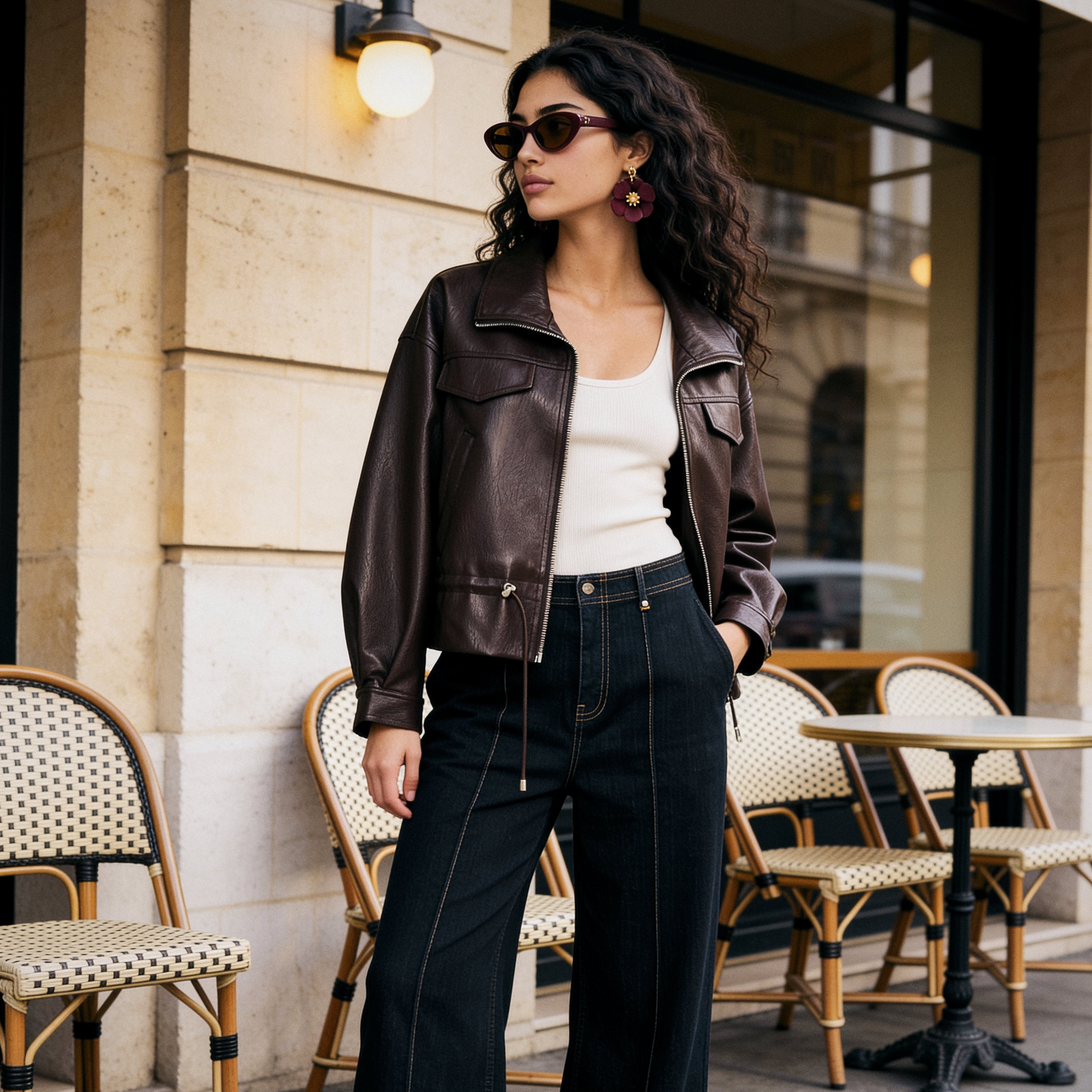 جاكيت برباط قابل للتعديل من سبلاش يوث-women-clothing-coatsandjackets-jackets-image-1
