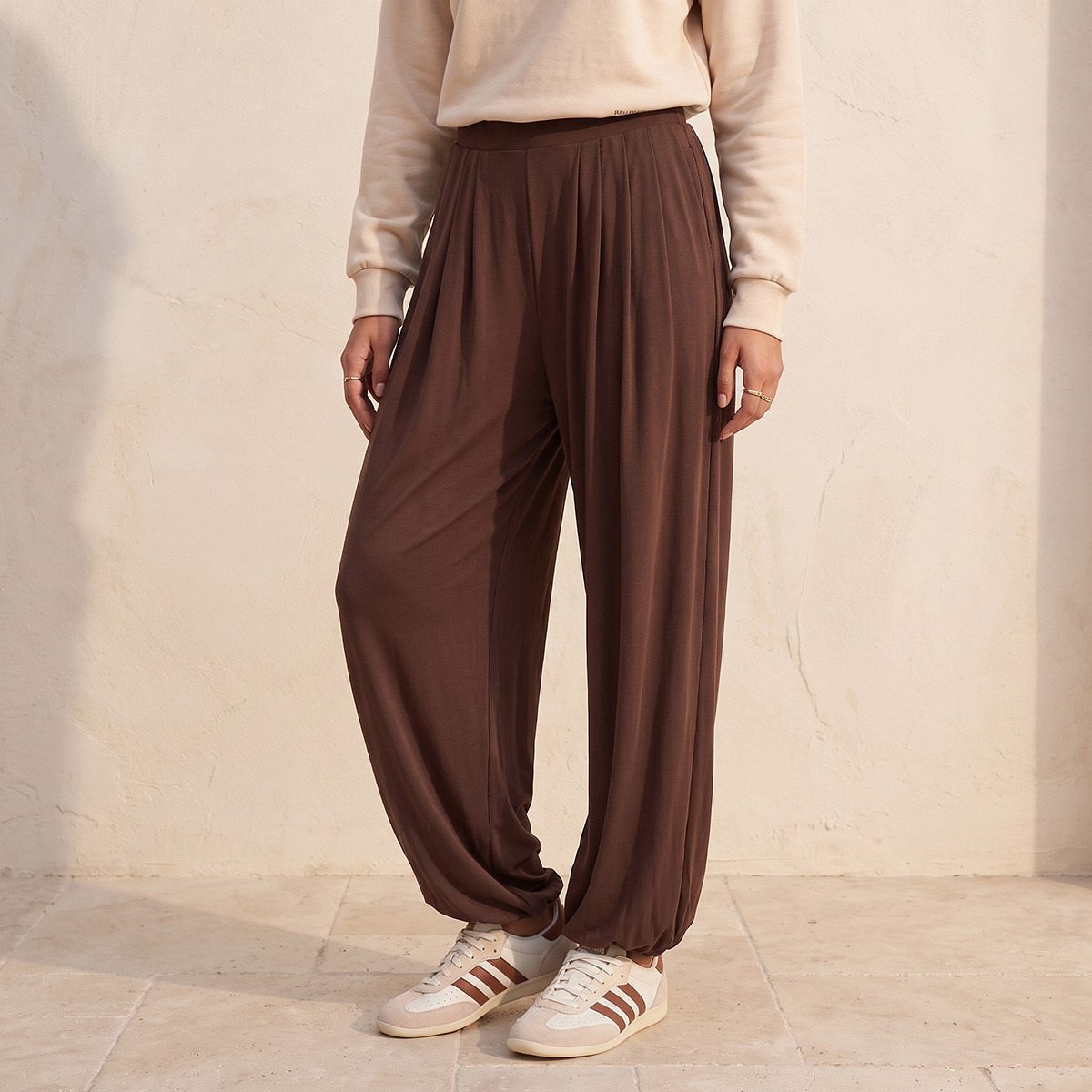 Splash Youth Pants with Pleats-women-clothing-bottoms-joggers-image-2