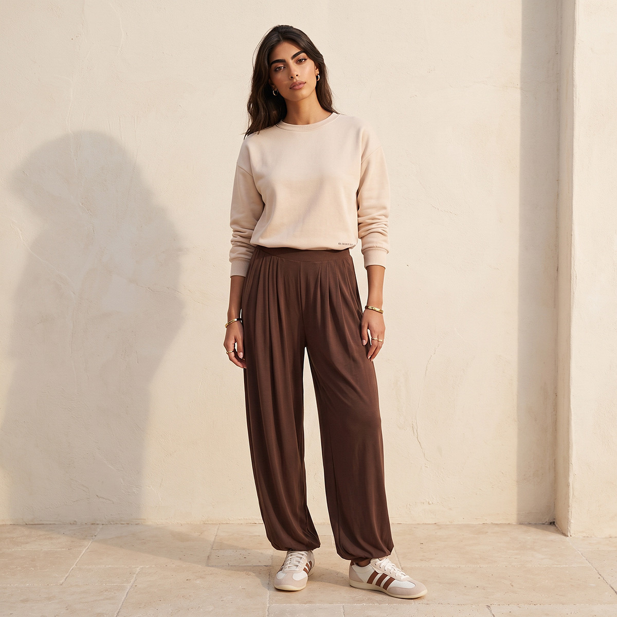 Splash Youth Pants with Pleats-women-clothing-bottoms-joggers-image-3