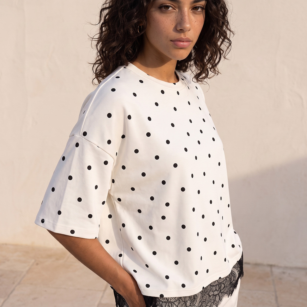 Splash Youth Lace Trim T-shirt-women-clothing-tshirts-image-5