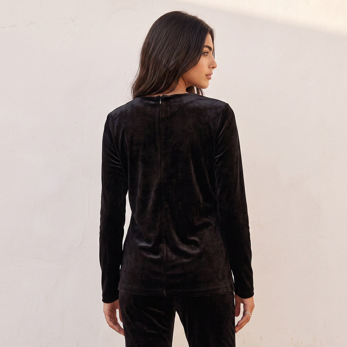 Splash Youth Velour Top with Embellishment-women-clothing-tshirts-image-3