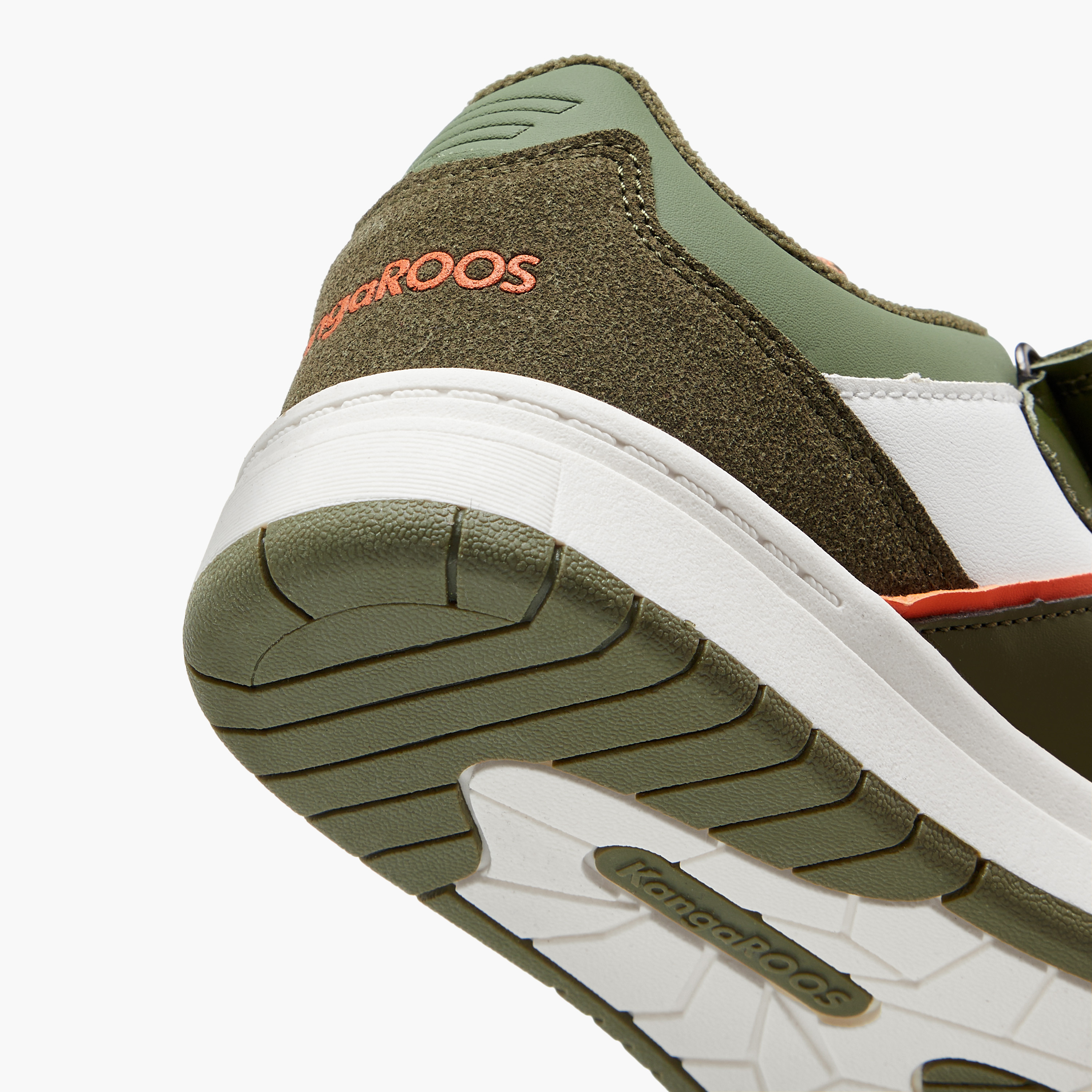 KangaROOS Girls' Panelled Sneakers with Hook and Loop Closure-girls-shoes-sneakers-image-5
