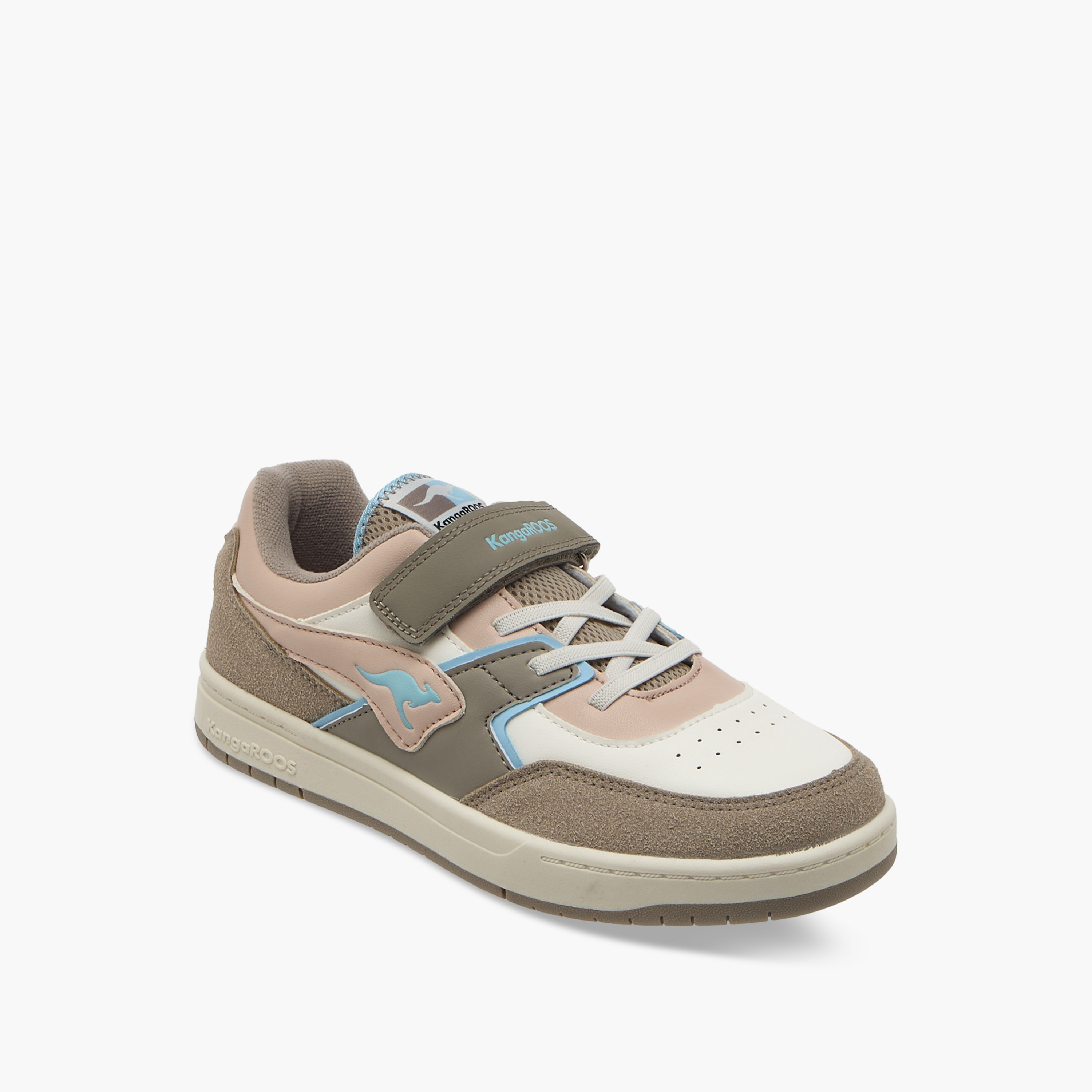 حذاء سنيكرز بألواح وشريط إغلاق للنساء من كانجاروس-women-shoes-sneakers-image-2