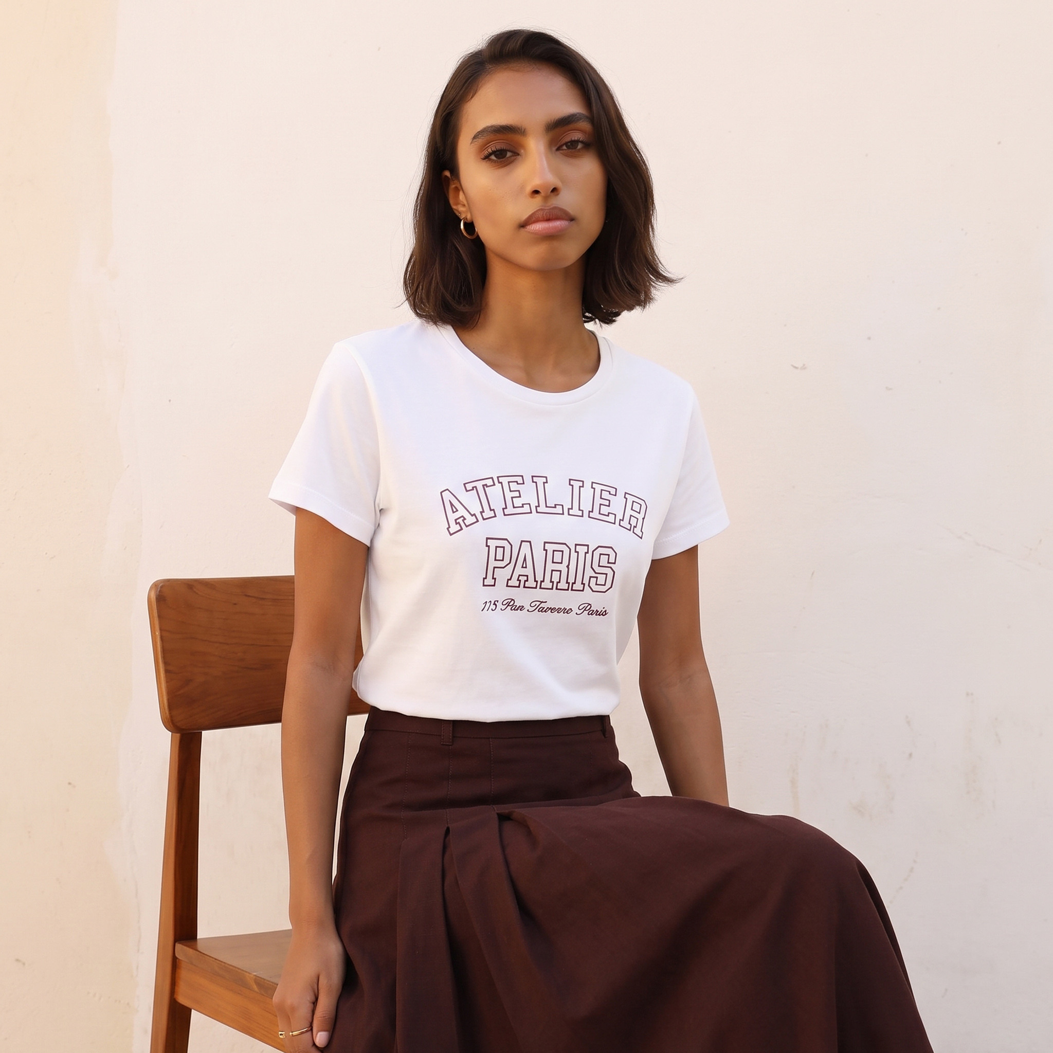 تيشيرت قطن بطبعات من سبلاش-women-clothing-tshirts-image-4