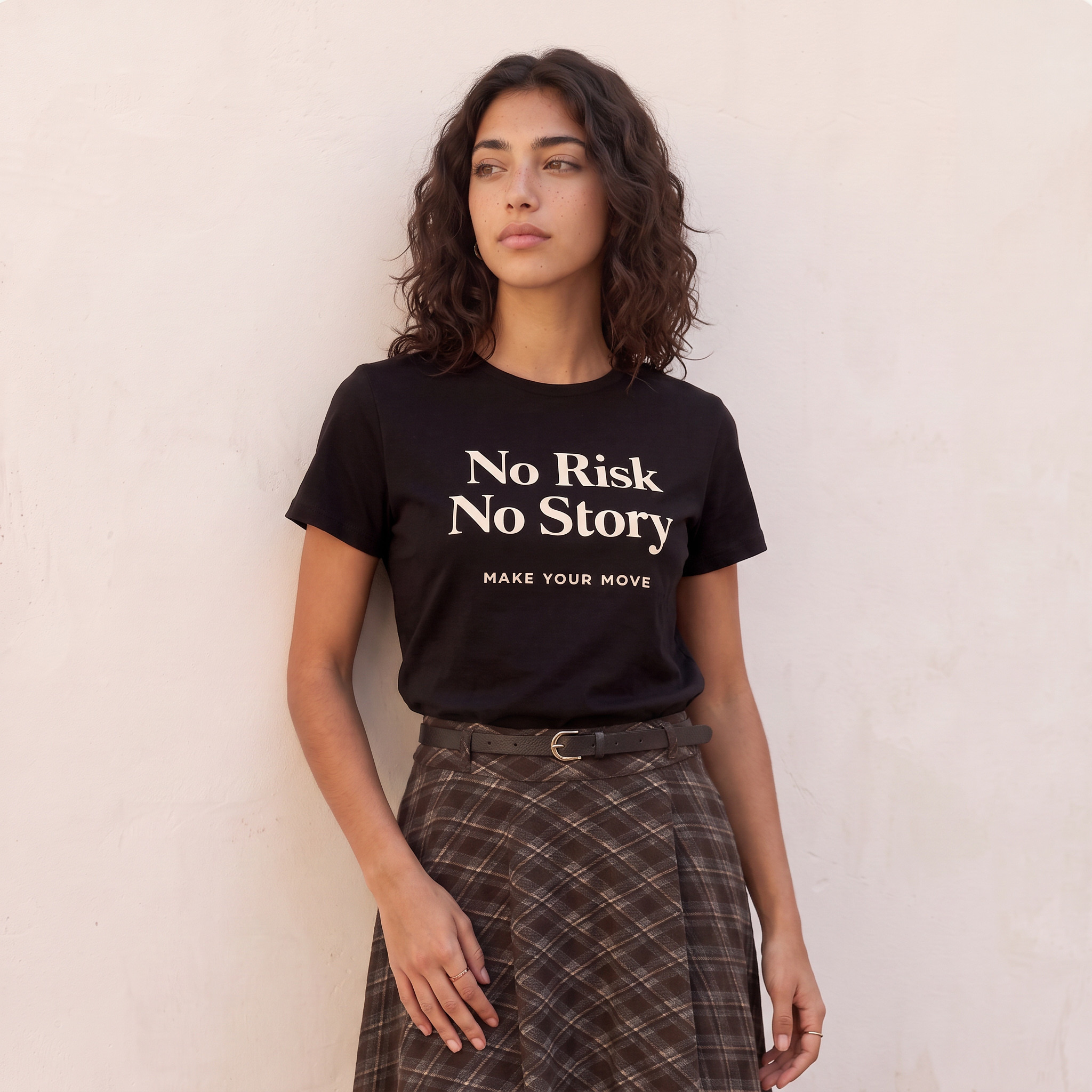 Splash Youth Cotton Slogan Print T-shirt-women-clothing-tshirts-image-1