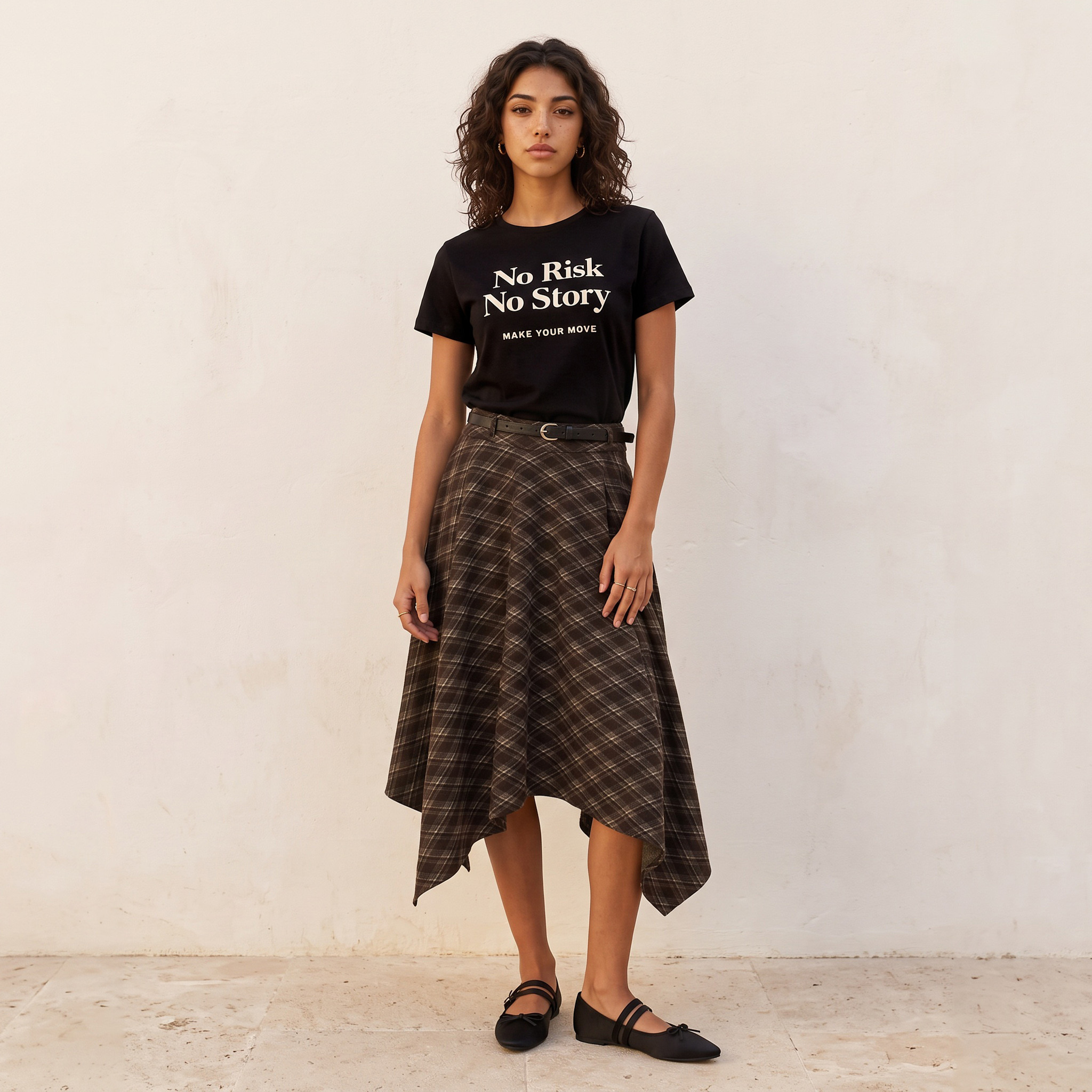 Splash Youth Cotton Slogan Print T-shirt-women-clothing-tshirts-image-2