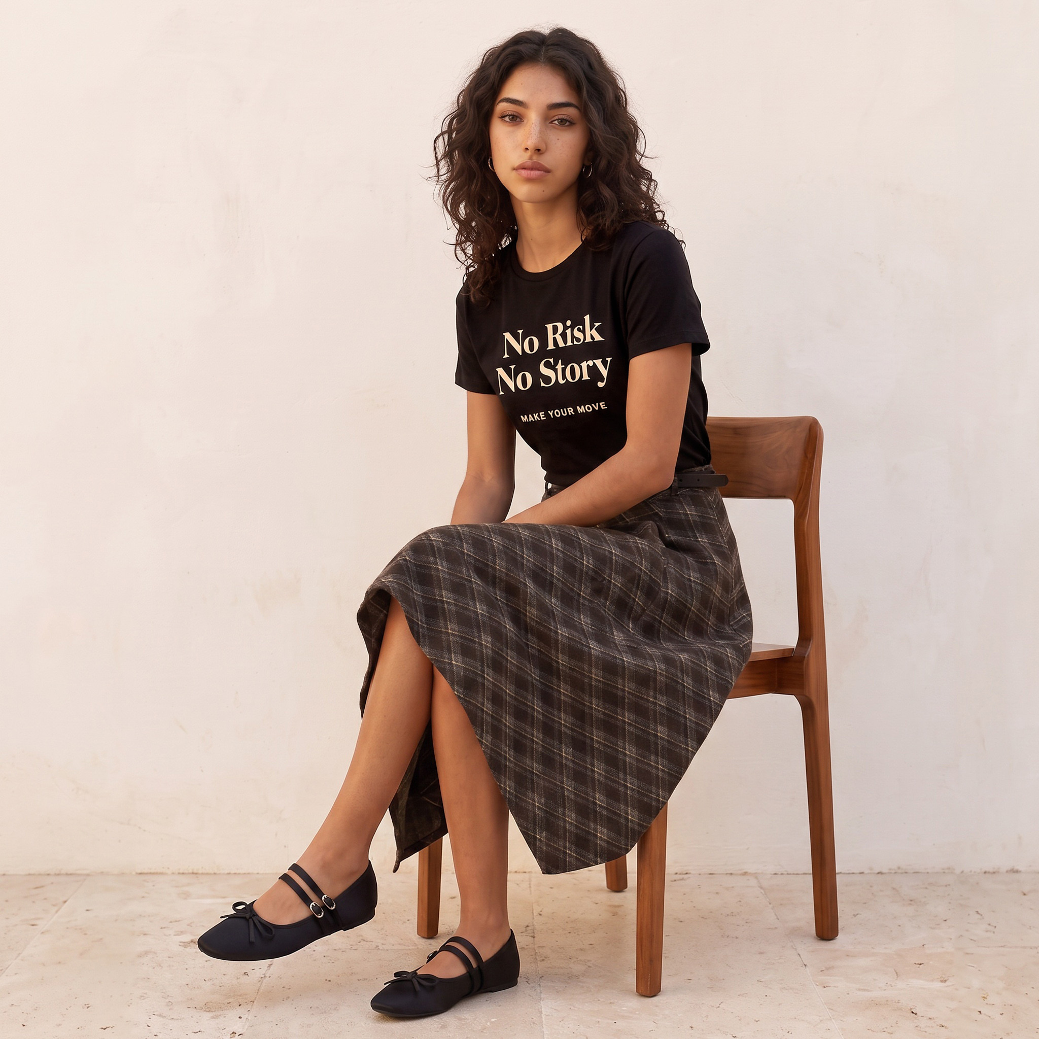 Splash Youth Cotton Slogan Print T-shirt-women-clothing-tshirts-image-4