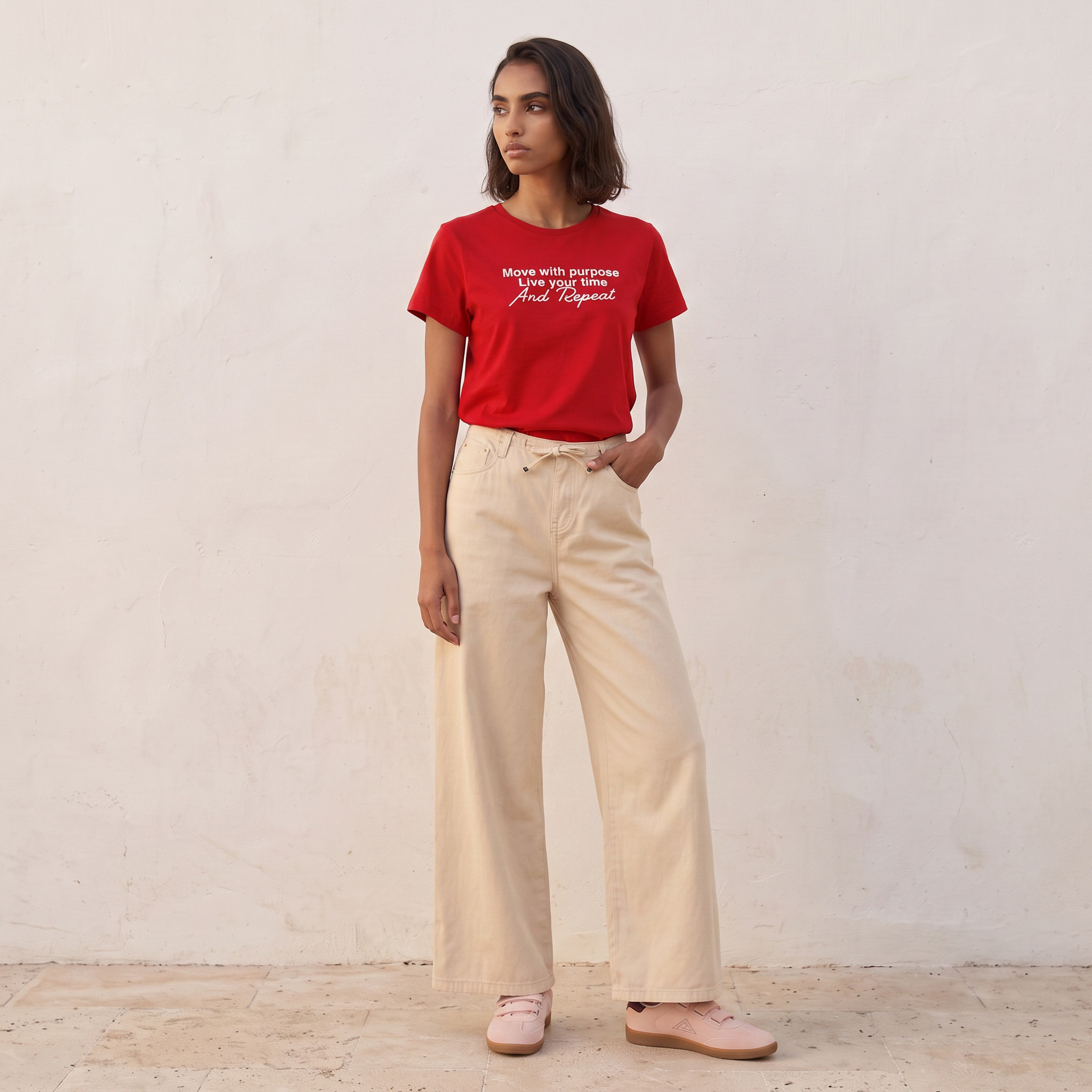 تيشيرت قطن بطبعات من سبلاش-women-clothing-tshirts-image-2