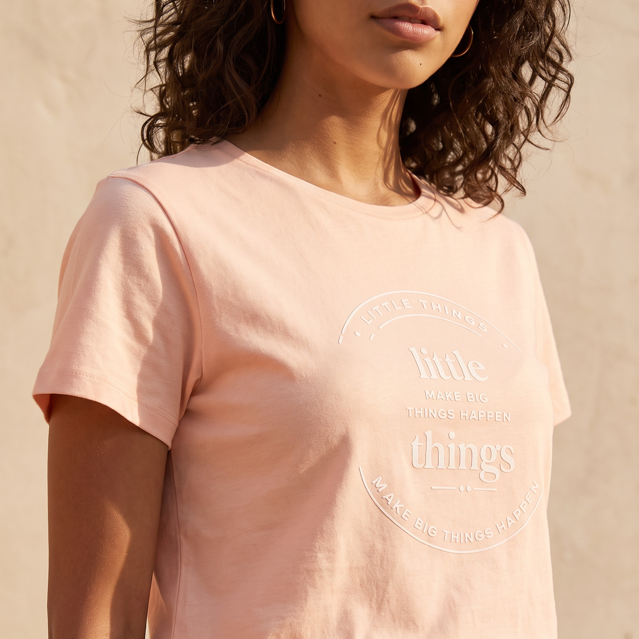 Splash Youth Cotton Slogan Print T-shirt-women-clothing-tshirts-image-4