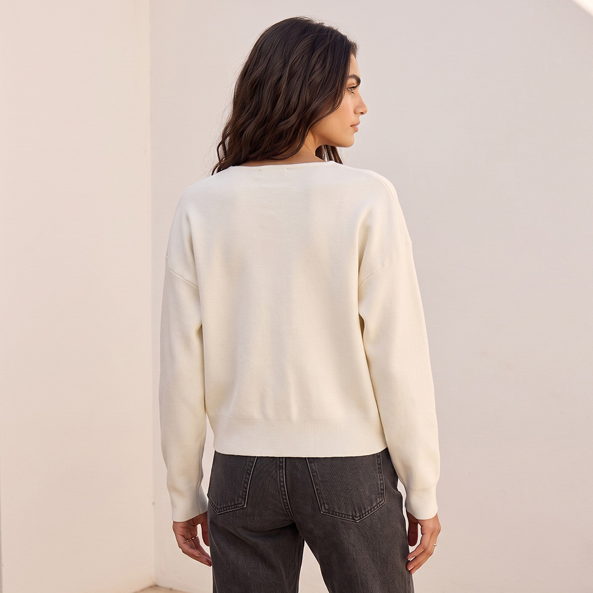 كارديجان بارز الملمس من يوث من سبلاش-women-winterwear-cardigansandjumpers-cardigans-image-4
