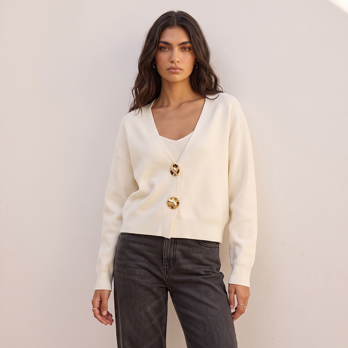 كارديجان بارز الملمس من يوث من سبلاش-women-winterwear-cardigansandjumpers-cardigans-image-2