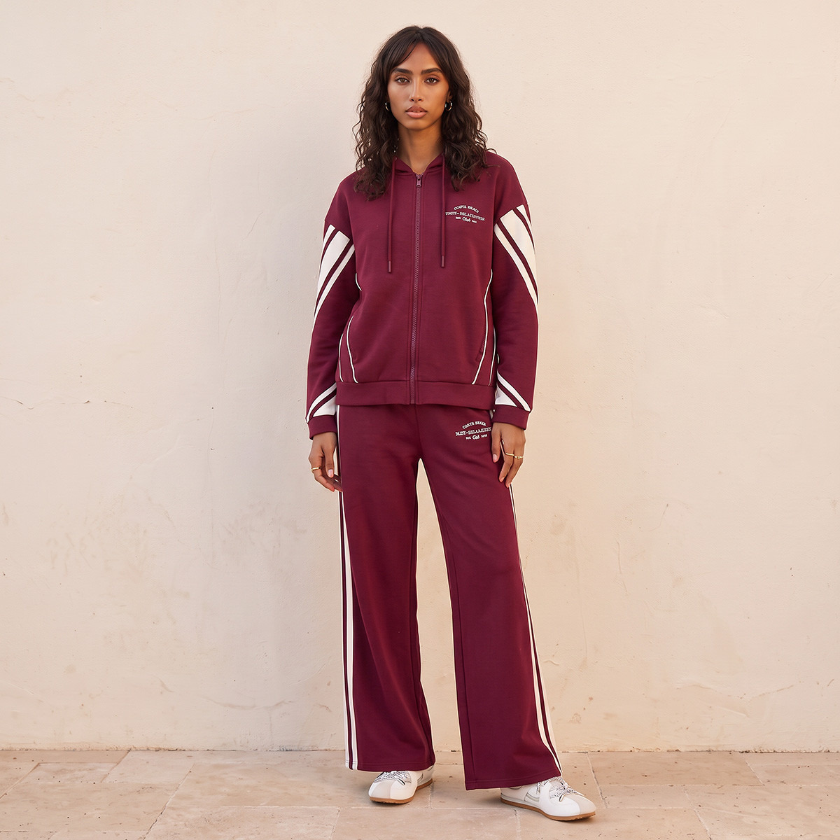 بنطلون رياضي للشباب برباط إغلاق من سبلاش-women-clothing-bottoms-joggers-image-2