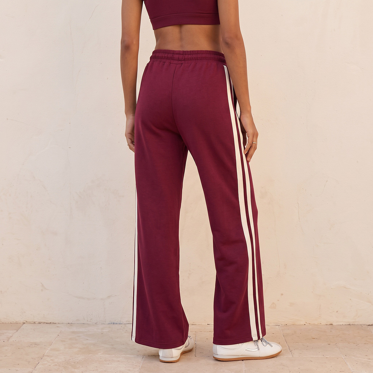 بنطلون رياضي للشباب برباط إغلاق من سبلاش-women-clothing-bottoms-joggers-image-3