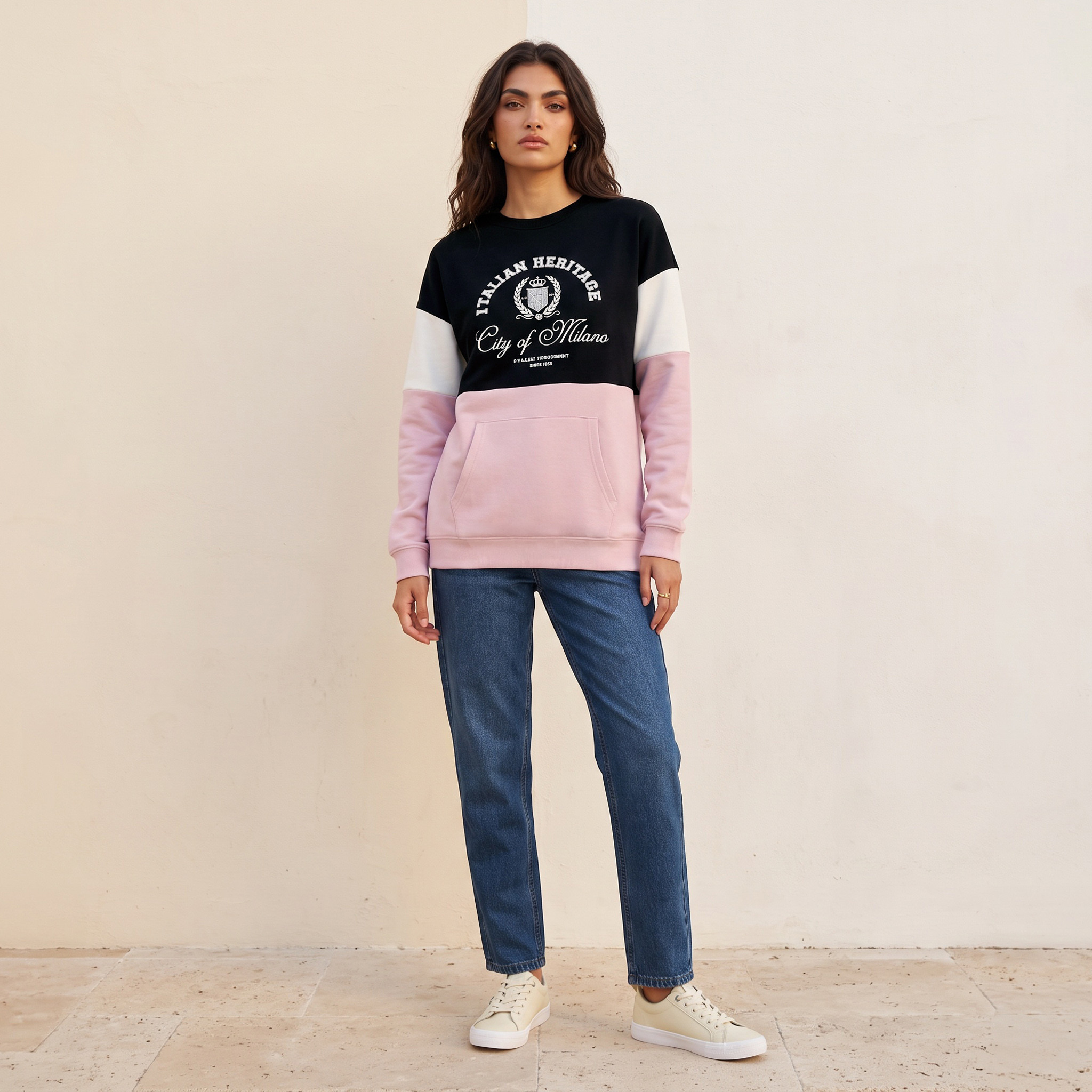 Splash Youth Sweatshirt with Typography Print-women-clothing-hoodiesandsweatshirts-sweatshirts-image-3
