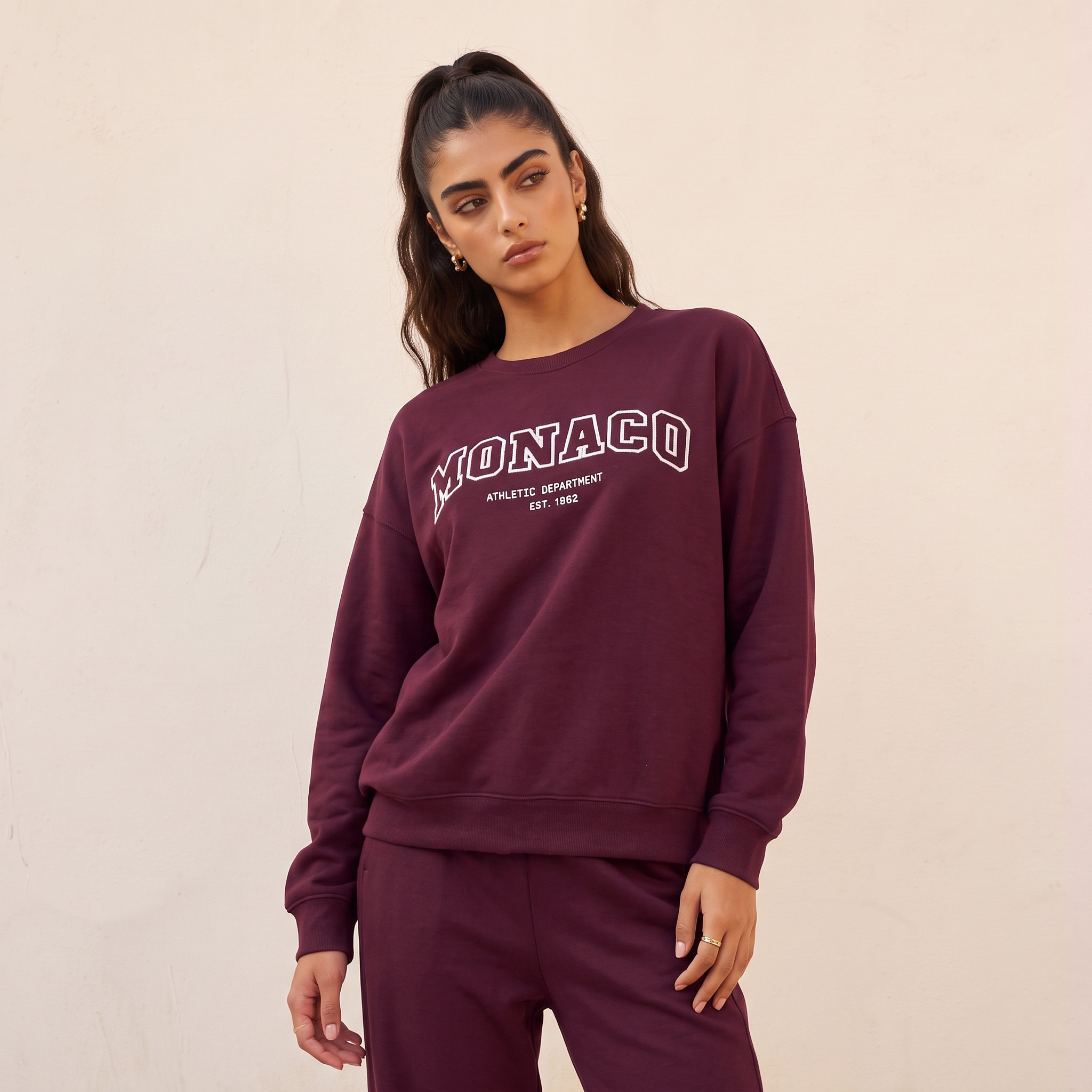 Splash Youth Sweatshirt with Monaco Print-women-clothing-hoodiesandsweatshirts-sweatshirts-image-2