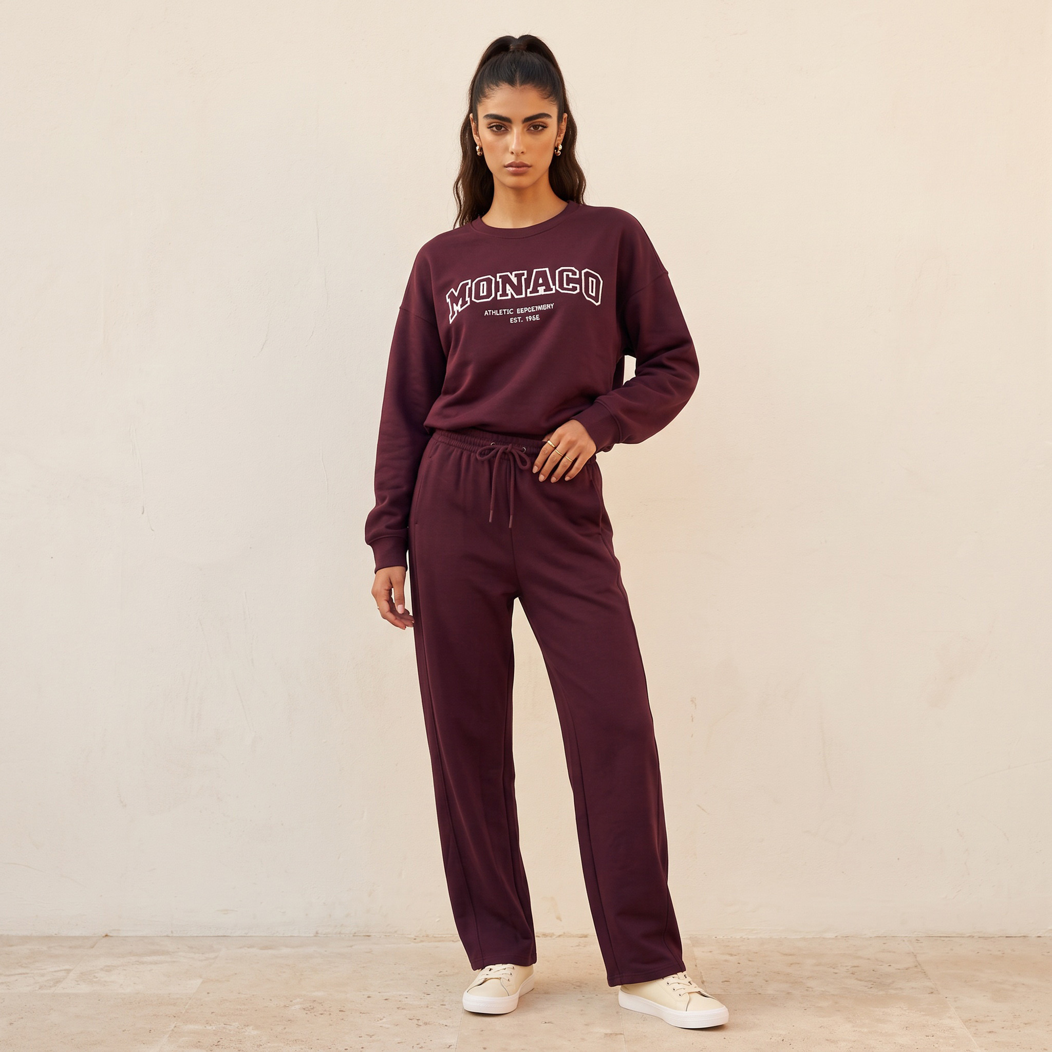 Splash Youth Sweatshirt with Monaco Print-women-clothing-hoodiesandsweatshirts-sweatshirts-image-3