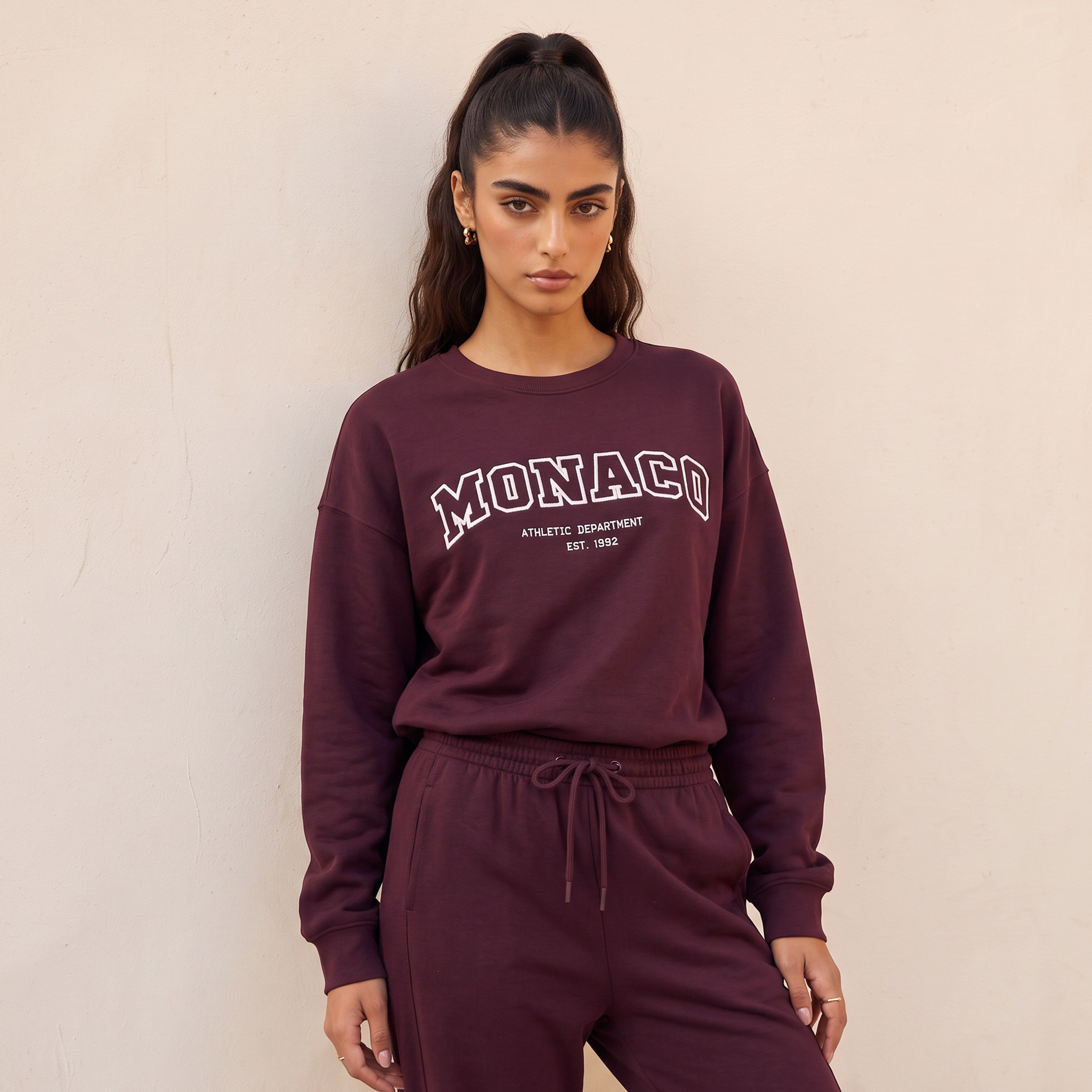 Splash Youth Sweatshirt with Monaco Print-women-clothing-hoodiesandsweatshirts-sweatshirts-image-5