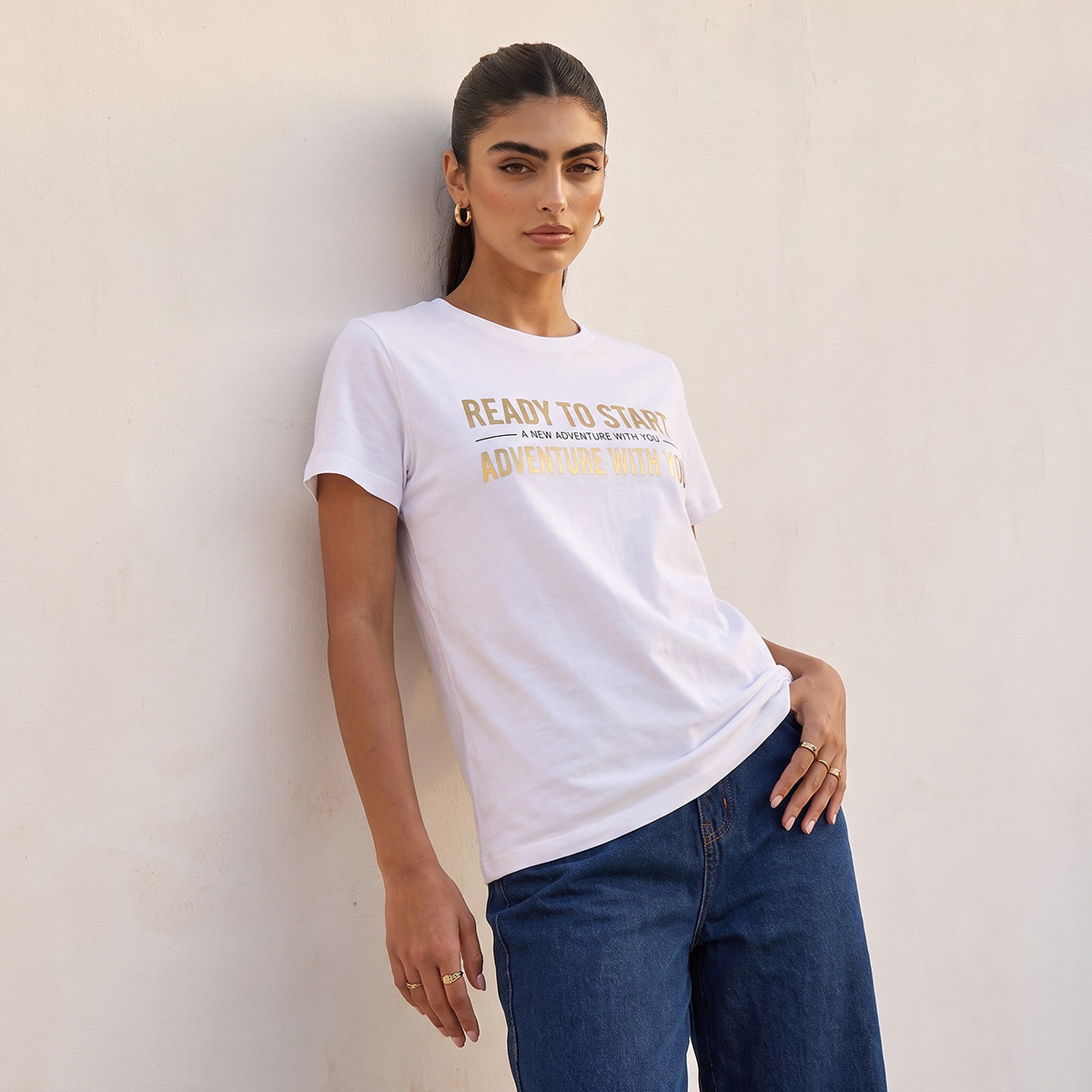Splash Youth Crew Neck T-shirt-women-clothing-tshirts-image-1