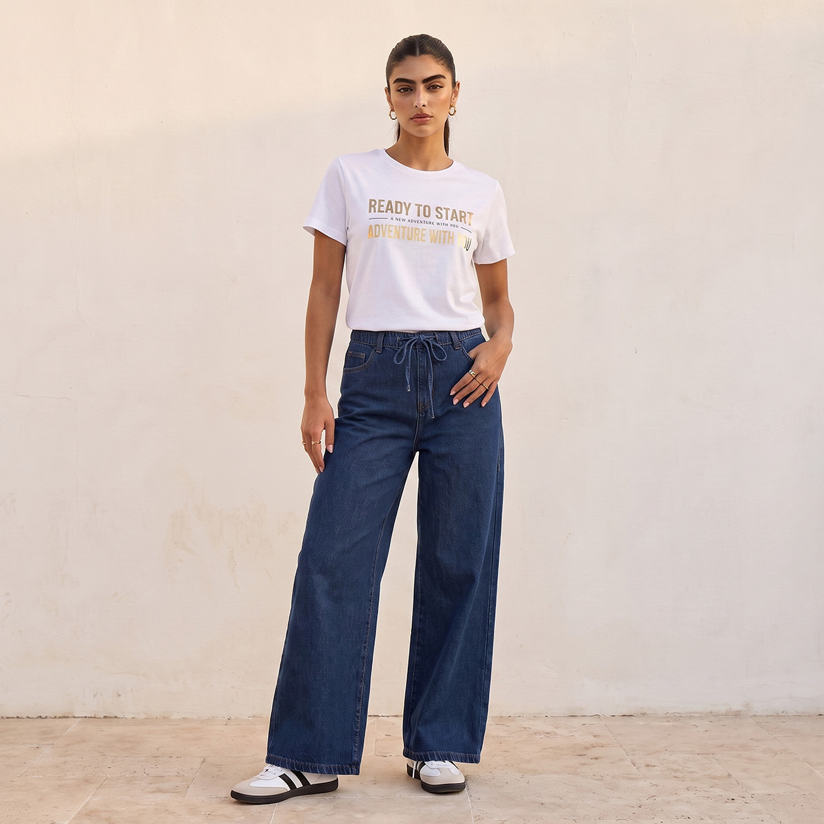 Splash Youth Crew Neck T-shirt-women-clothing-tshirts-image-2