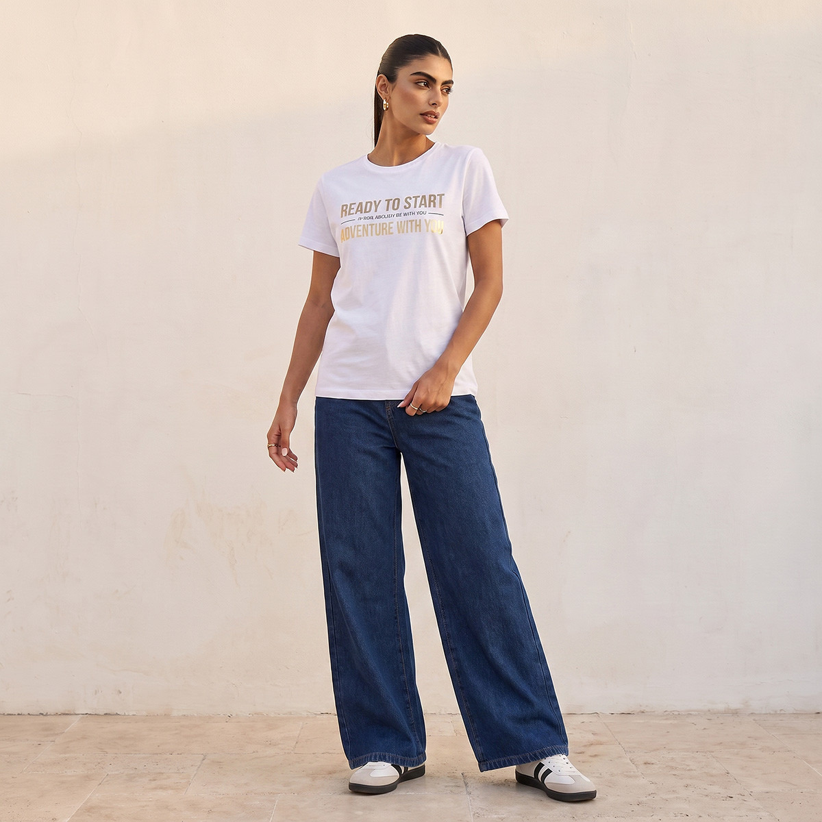 Splash Youth Crew Neck T-shirt-women-clothing-tshirts-image-4