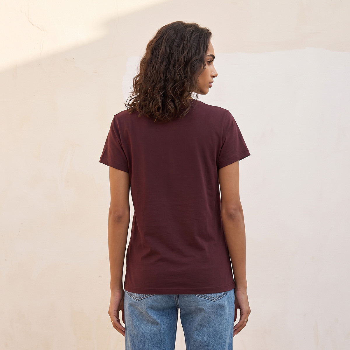 Splash Youth Cotton Slogan Print T-shirt-women-clothing-tshirts-image-3