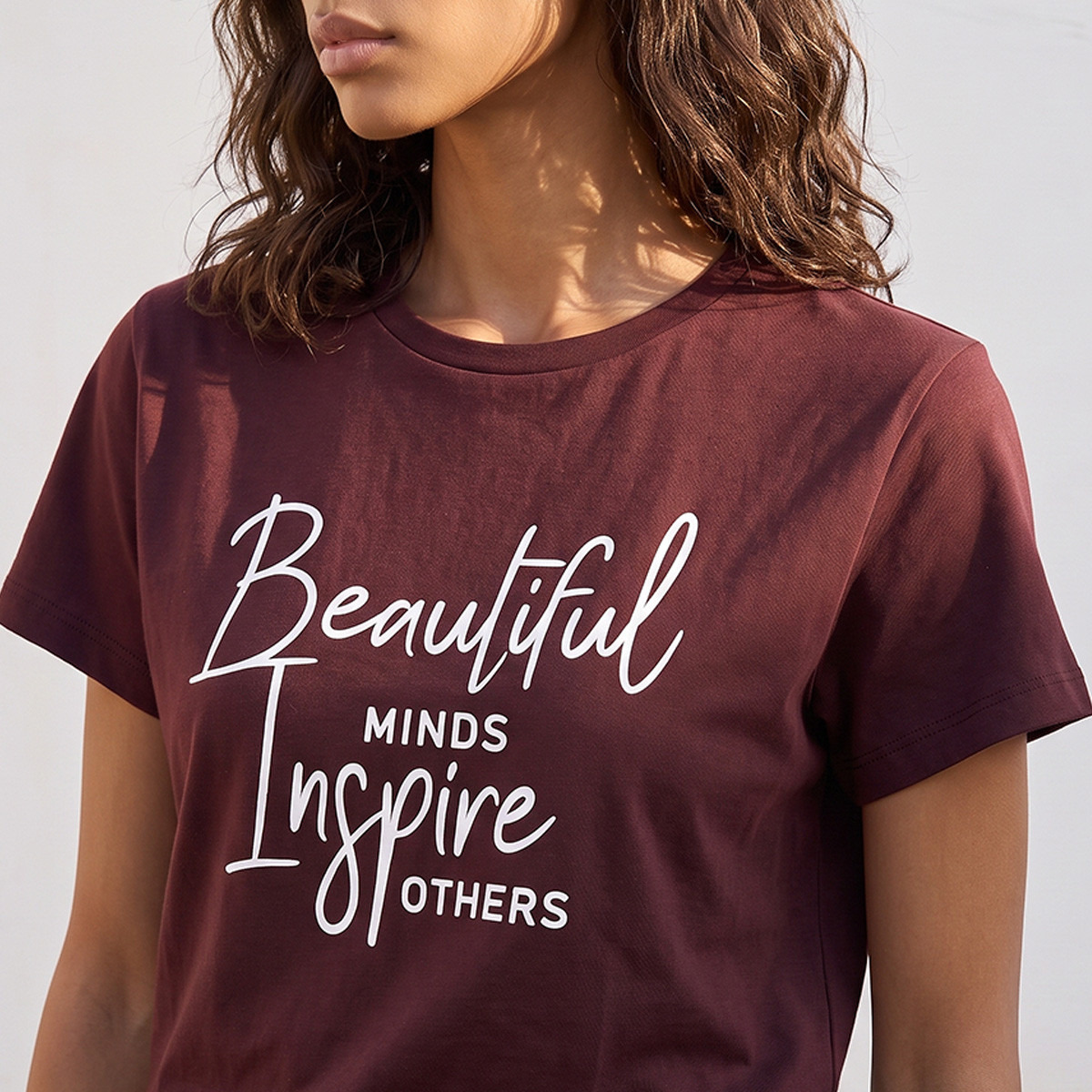 Splash Youth Cotton Slogan Print T-shirt-women-clothing-tshirts-image-4