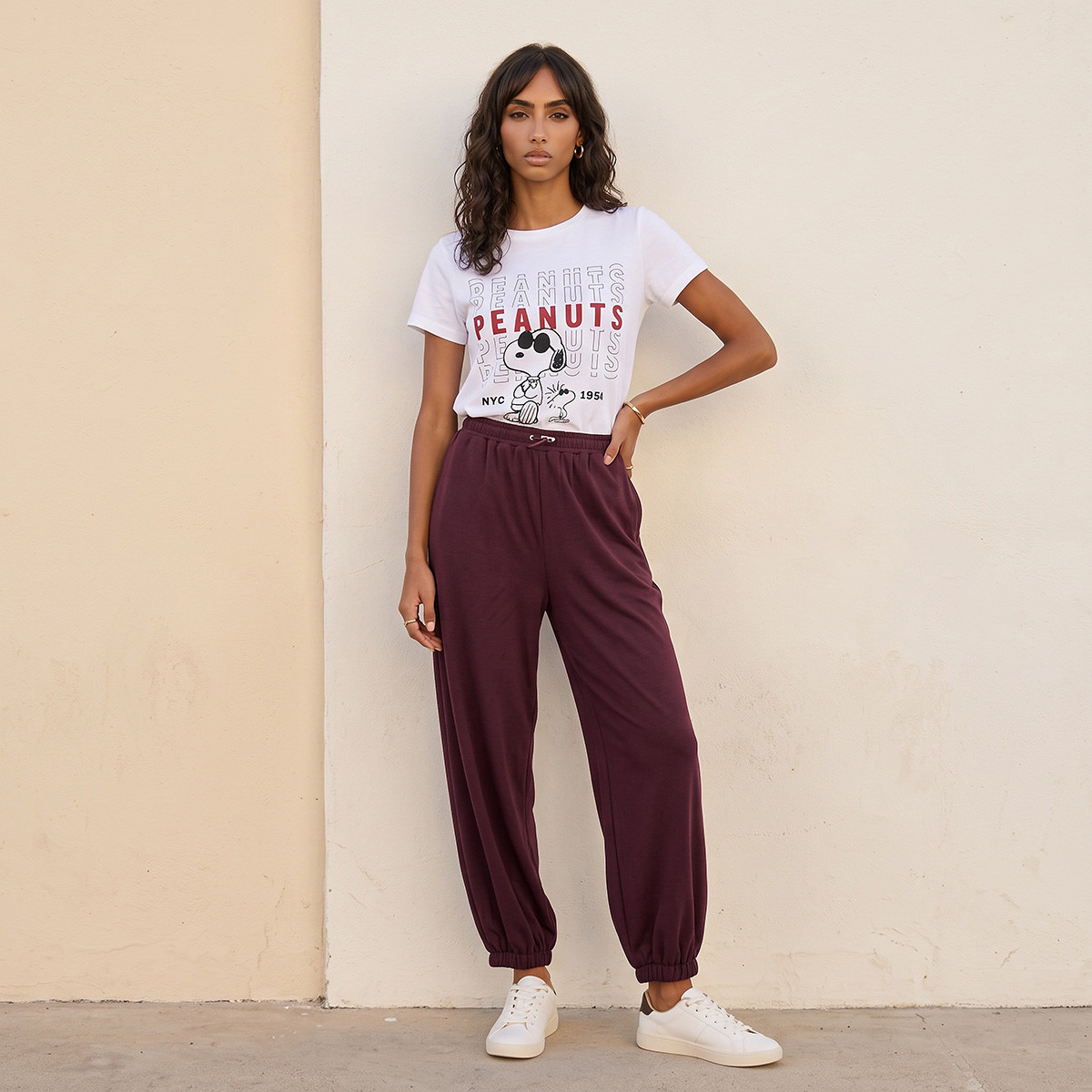 Splash Youth Joggers with Soft Touch Fabric-women-clothing-bottoms-joggers-image-2