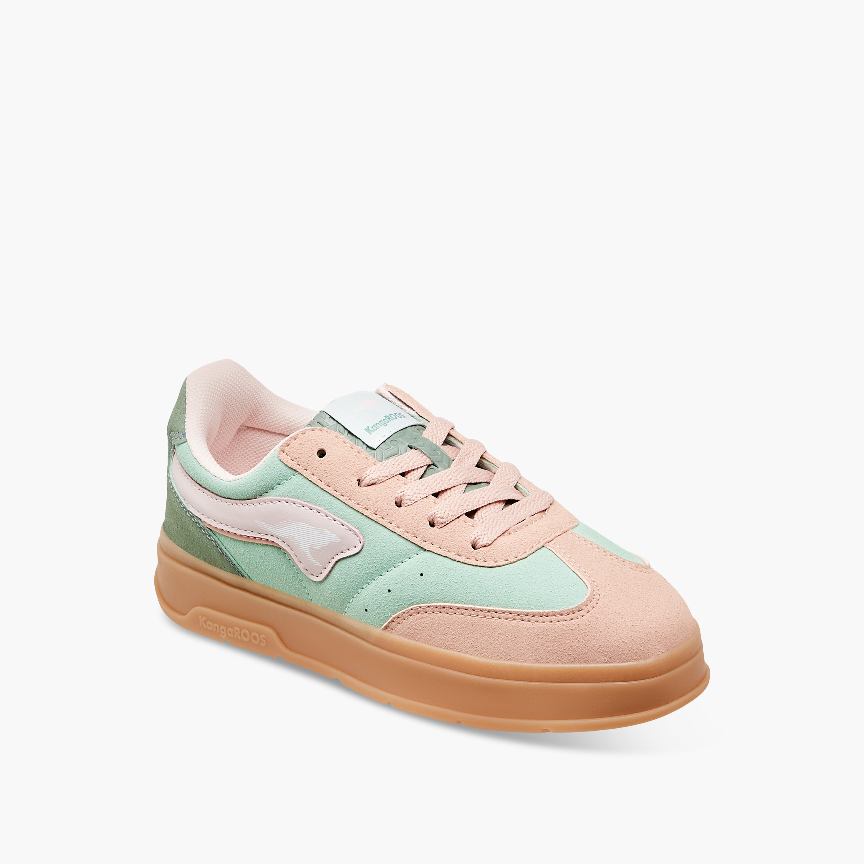 حذاء سنيكرز برباط إغلاق للبنات من كانجاروس-girls-shoes-sneakers-image-2
