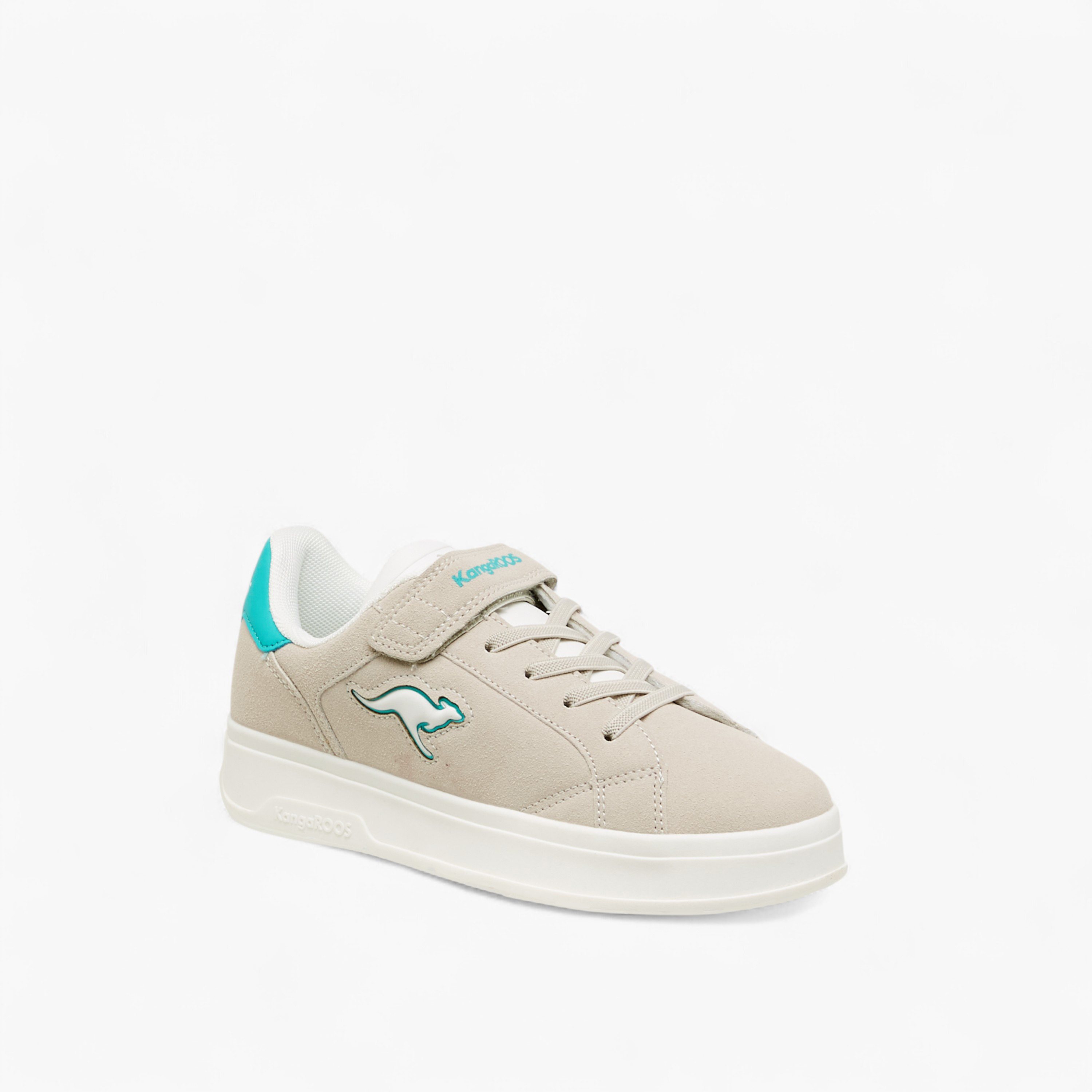 حذاء سنيكرز بشريط إغلاق لاصق للبنات من كانغاروز-girls-shoes-sports-image-2