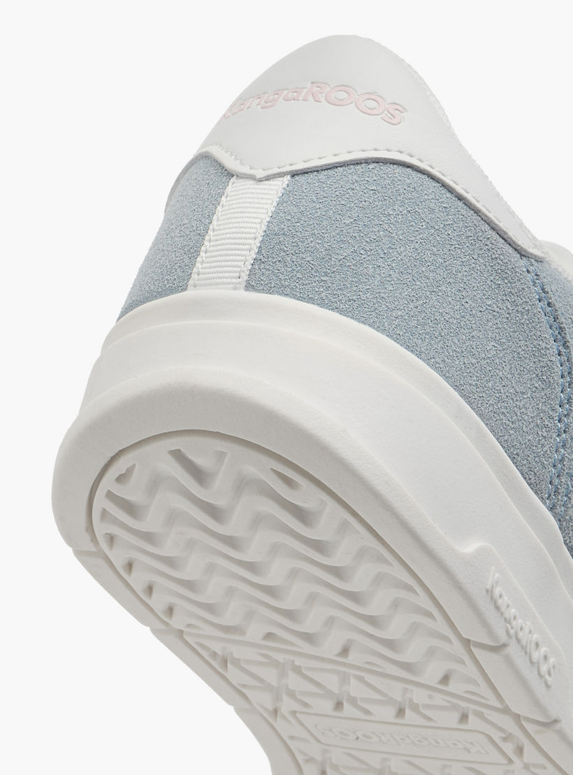 KangaROOS Women's Logo Detail Sneakers with Hook and Loop Closure-women-shoes-sneakers-image-5