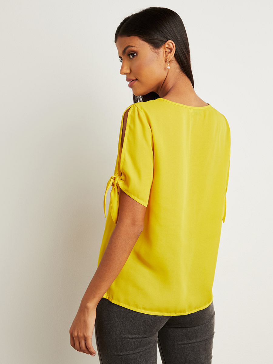 بلوزة بأكمام مفتوحة من ستايلي-women-clothing-shirtsandblouses-blouses-image-5