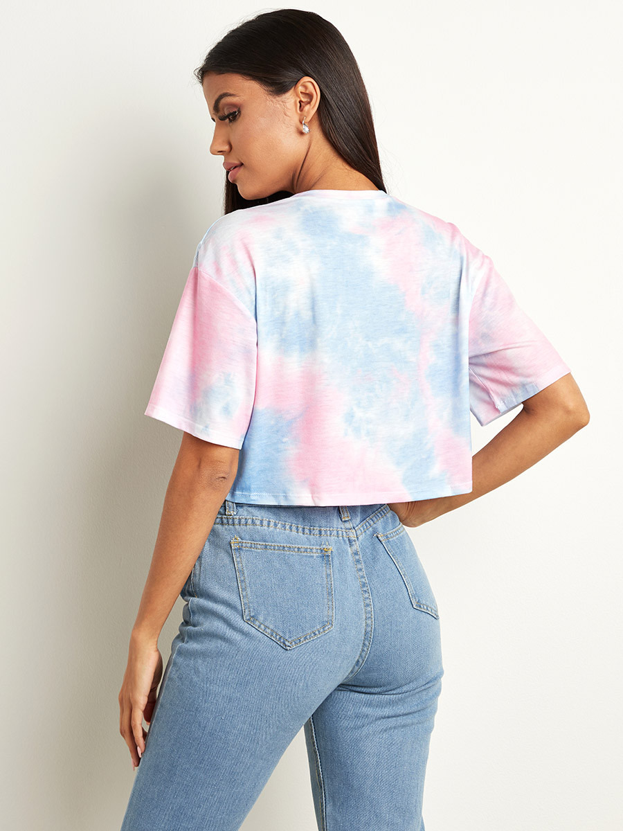 تيشيرت قصير بأكمام قصيرة من ستايلي-women-clothing-tshirts-image-4