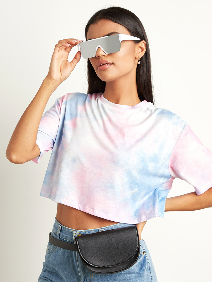 تيشيرت قصير بأكمام قصيرة من ستايلي-women-clothing-tshirts-image-5