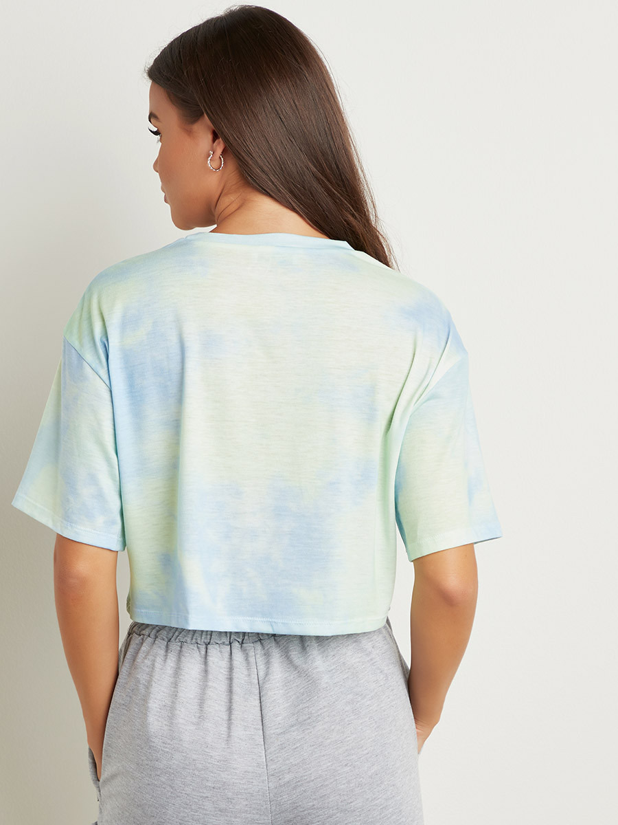 تيشيرت قصير بأكمام قصيرة من ستايلي-women-clothing-tshirts-image-3