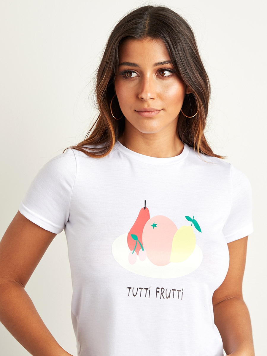تيشيرت قصير مطبوع من ستايلي-women-clothing-tshirts-image-5