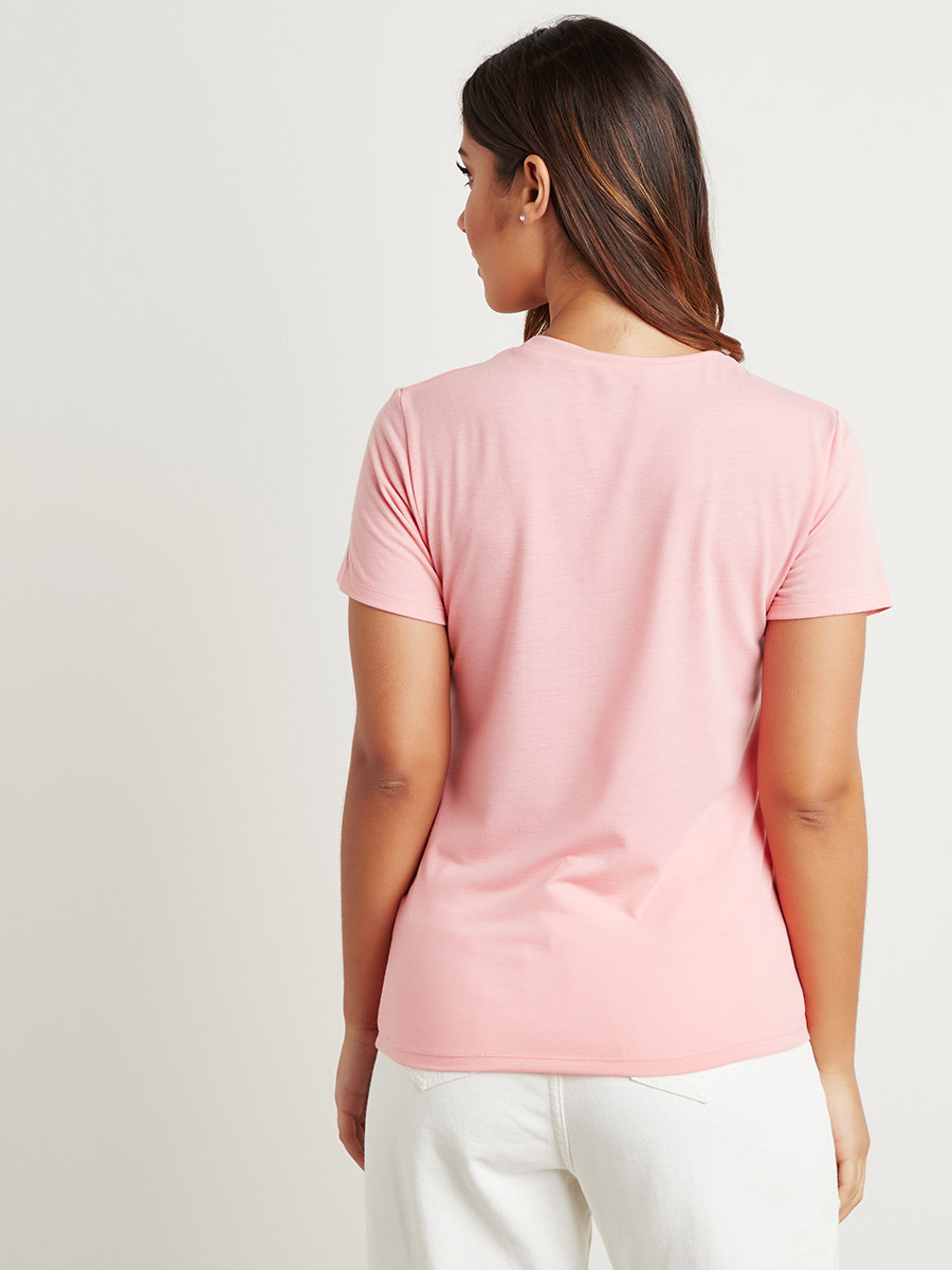 تيشرت مطبوع بقصة واسعة من ستايلي-women-clothing-tshirts-image-4