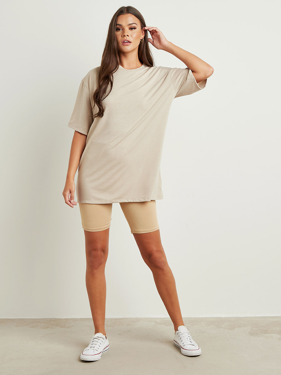 تيشيرت مطبوع بقصة واسعة من ستايلي-women-clothing-tshirts-image-4
