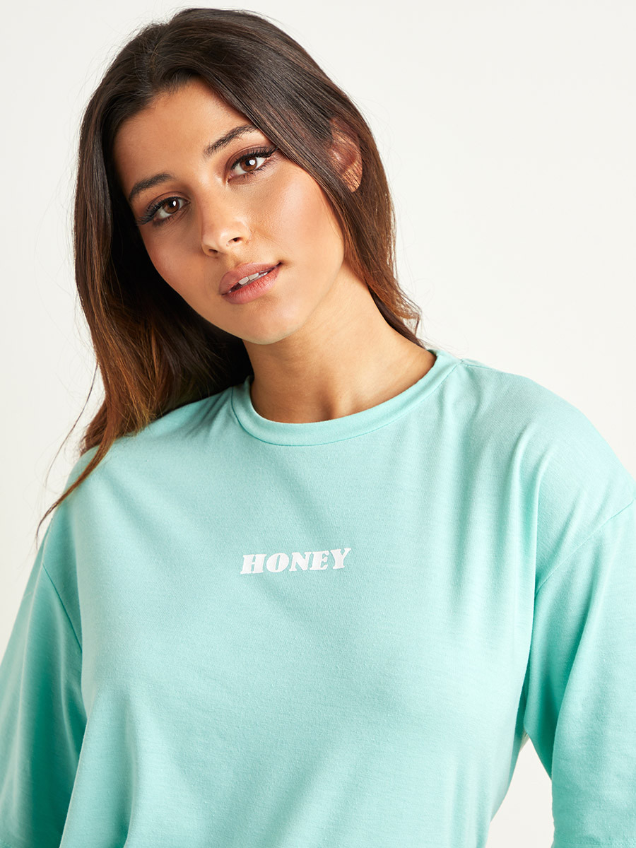 تيشيرت مطبوع بقصة واسعة من ستايلي-women-clothing-tshirts-image-3