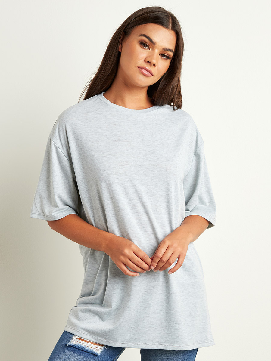Styli Make Your Soul Happy Slogan Printed Oversized T-shirt-women-clothing-tshirts-image-2